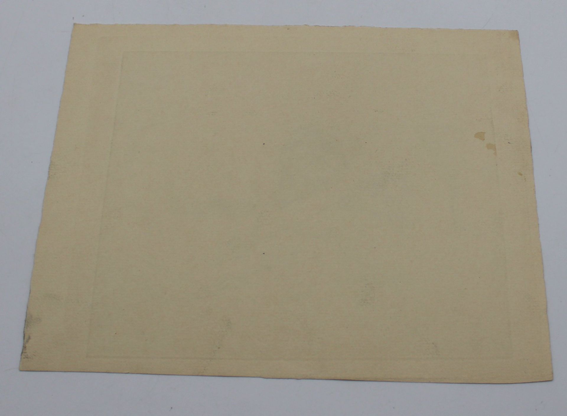 unsignierte Radierung, weibl. Akt, Ernst Fuchs ?, ungerahmt, BG 20 x 26cm. - Image 3 of 3