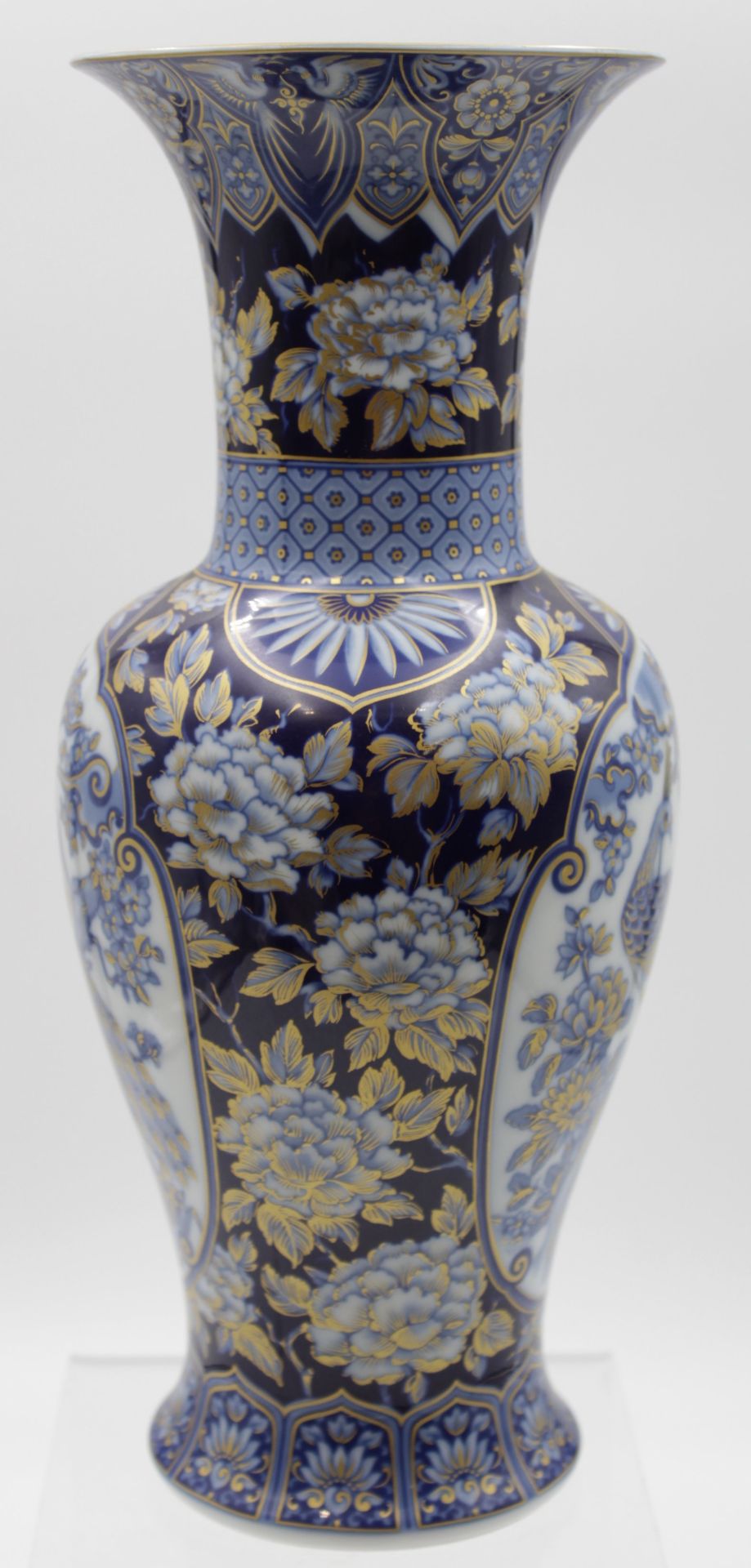 hohe Vase, Kaiser, Etüde, Design Nossek, ca. H-34,7cm. - Bild 4 aus 5