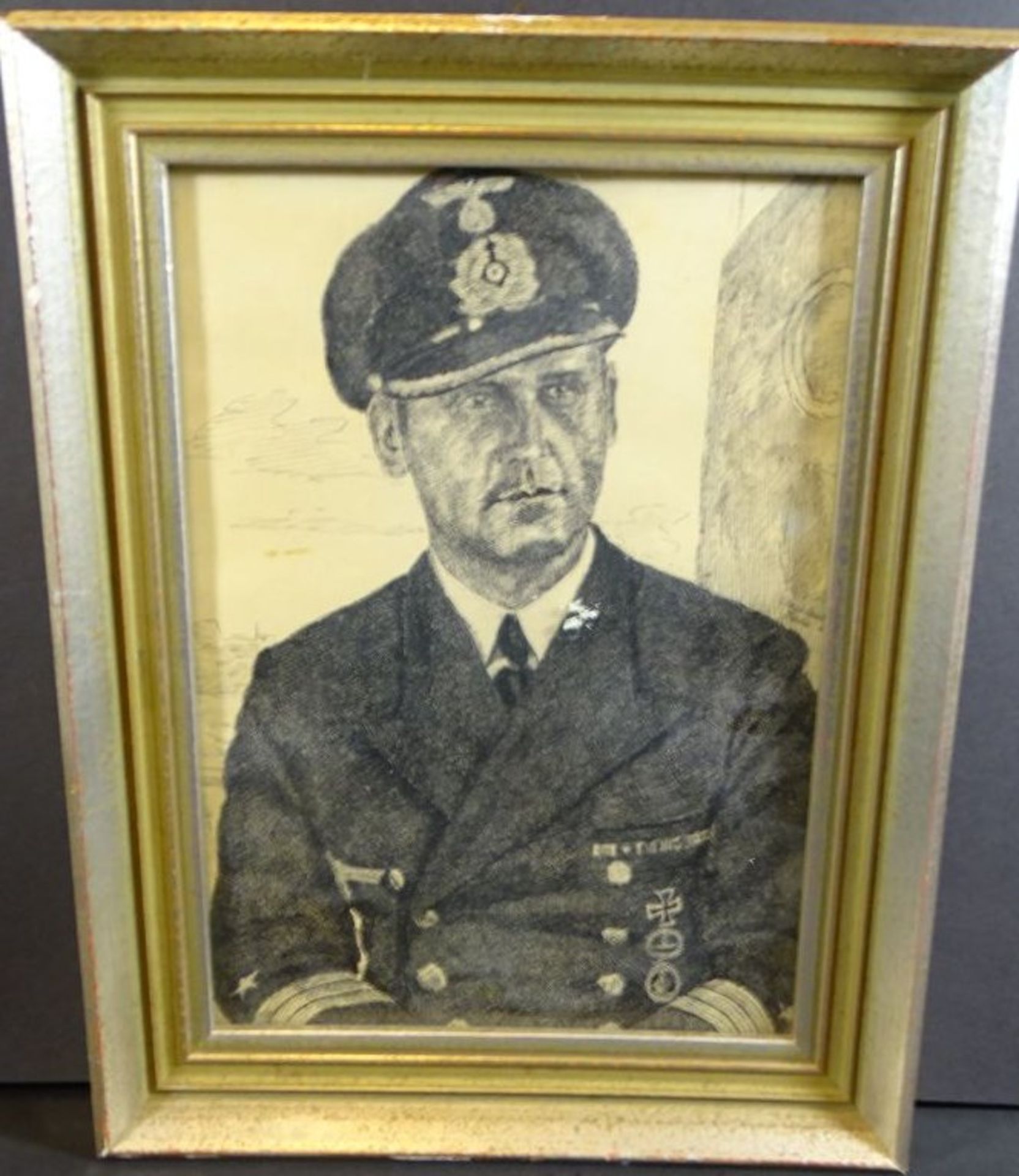 Portrait eines Marine- Offizieres, 3.Streifen, Reichsmarine, 3.Reich