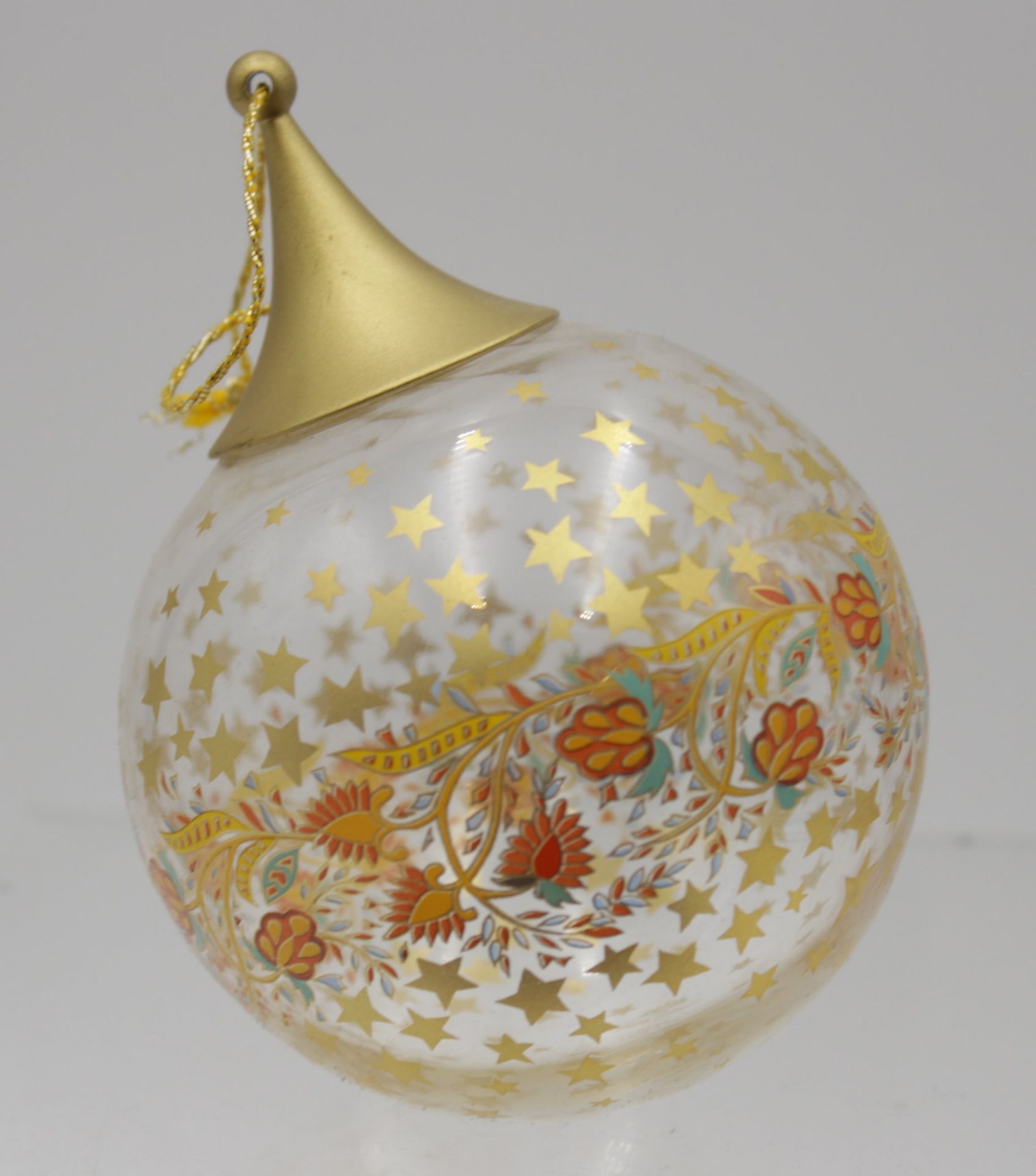 Christbaum-Kugel, Rosenthal, classic Rose, Nepal 1990, Karton nicht passend - Bild 2 aus 4