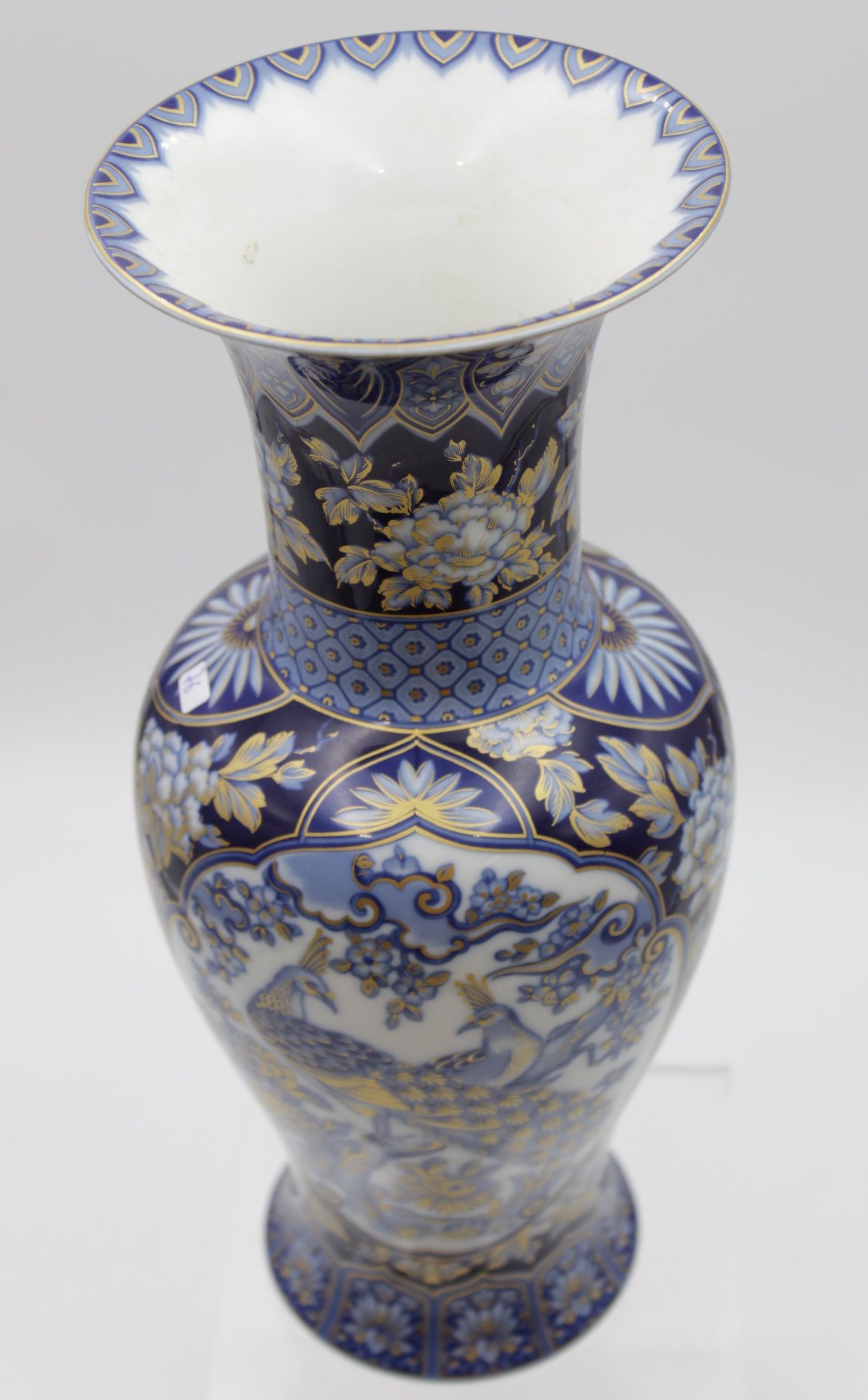 hohe Vase, Kaiser, Etüde, Design Nossek, ca. H-34,7cm. - Bild 3 aus 5