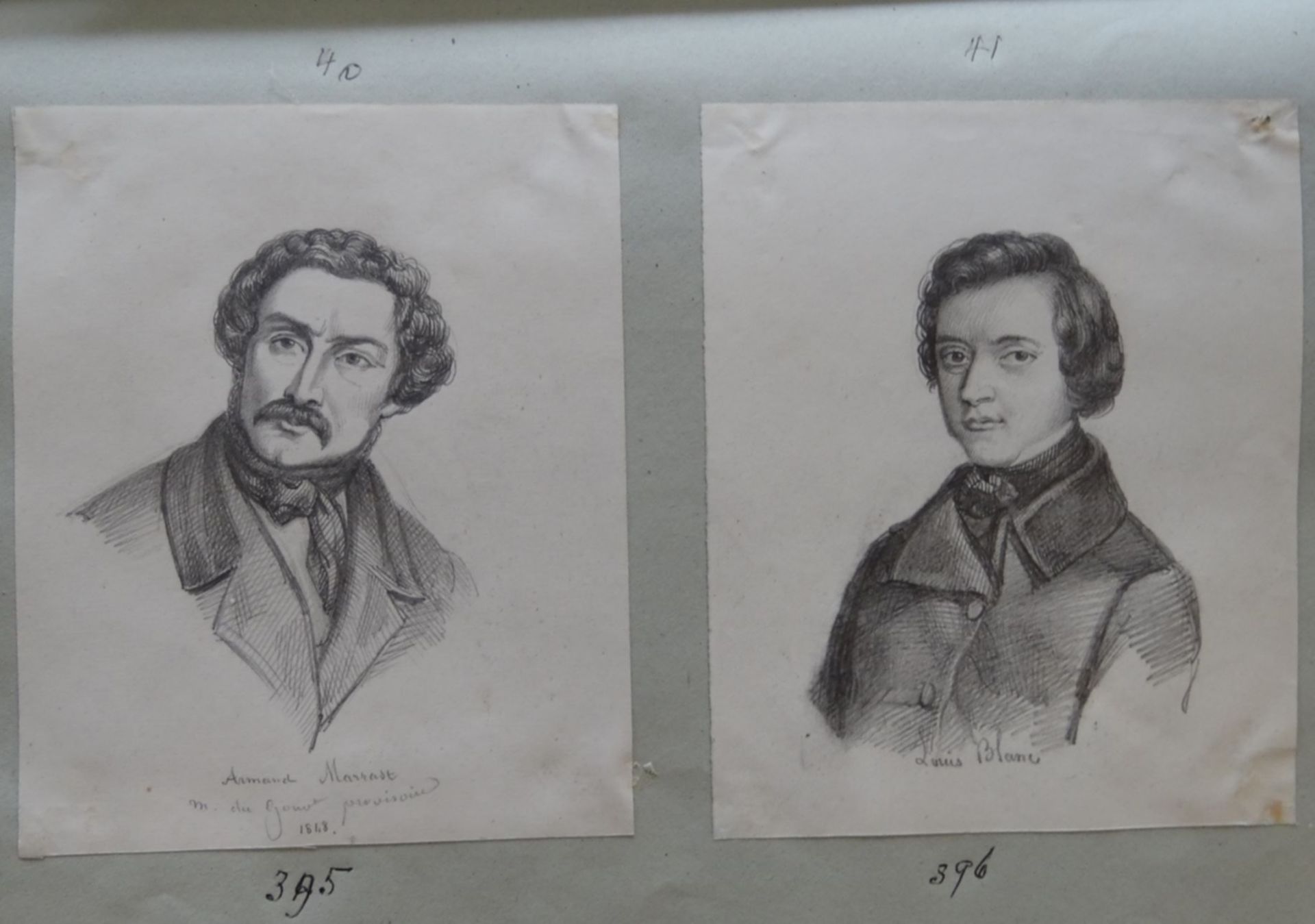 Pierre-Elie Bovet (1801-1875) 840 zeitgenössische Portraits (820 orig. Zeichnungen, 20 Radierungen) - Image 6 of 10