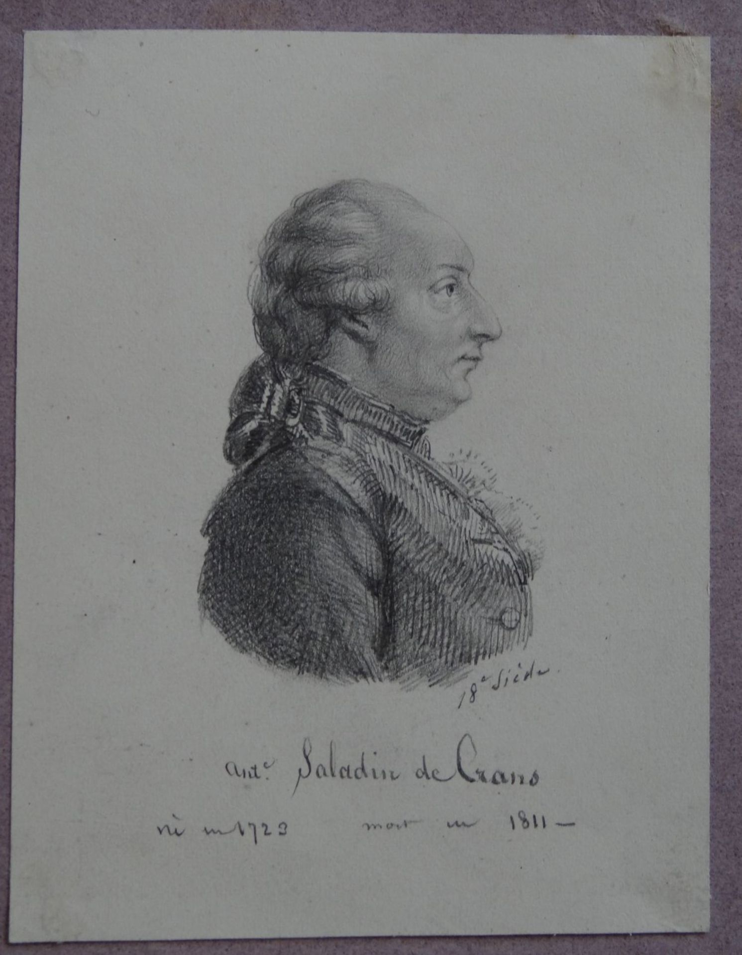 Pierre-Elie Bovet (1801-1875) 840 zeitgenössische Portraits (820 orig. Zeichnungen, 20 Radierungen) - Image 9 of 10