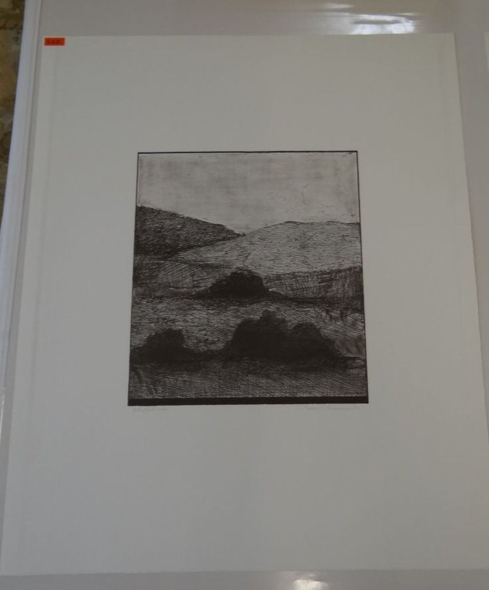 Thom. O'Connor, 1970 "Landschaft" Lithografie E.A proof, BG 55x45 cm