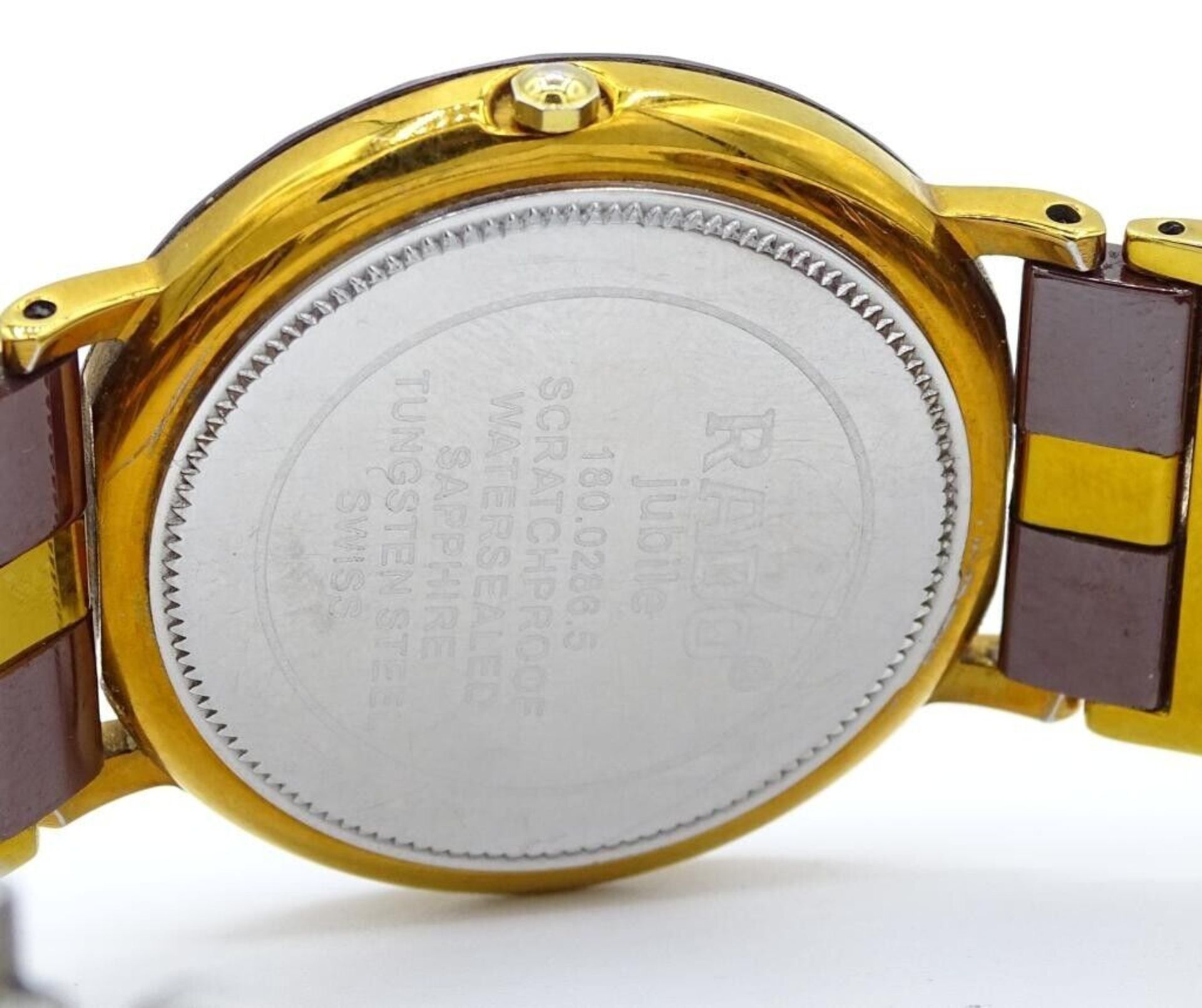 Armbanduhr "Rado-Jubilé" Quarz, Saphirglas, Unisex, auf Deckel: 180.0286.5, facettiertes Gehäuse, - Image 4 of 6