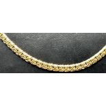 Gold-Halskette 14 Kt (-585-) Union, L-ca. 42 cm, 7,2 gr.