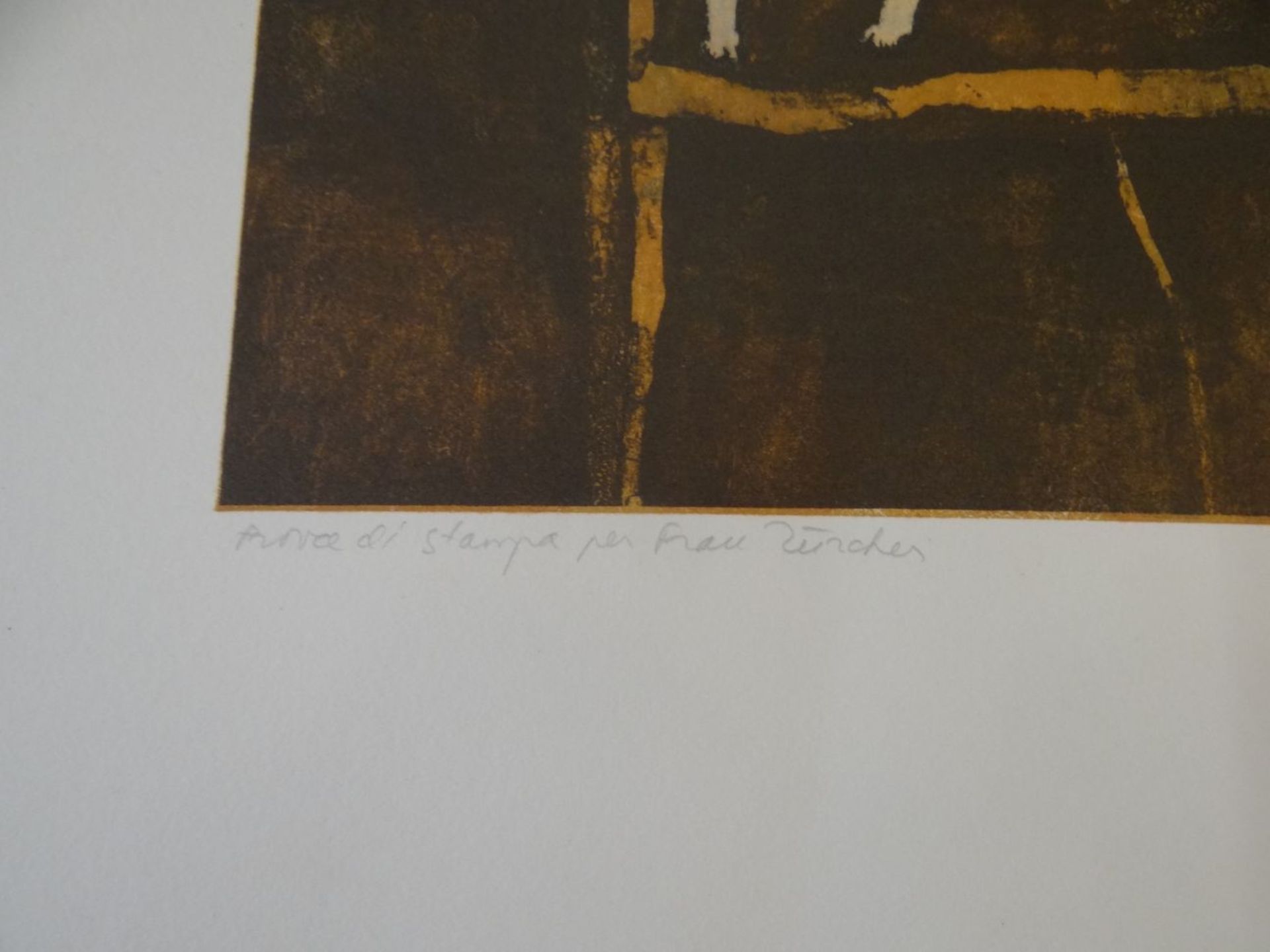Michele MAINOLI, 1966 (1927-1991) Nacktes Paar, Lithografie, BG 65x50 cm - Image 3 of 4