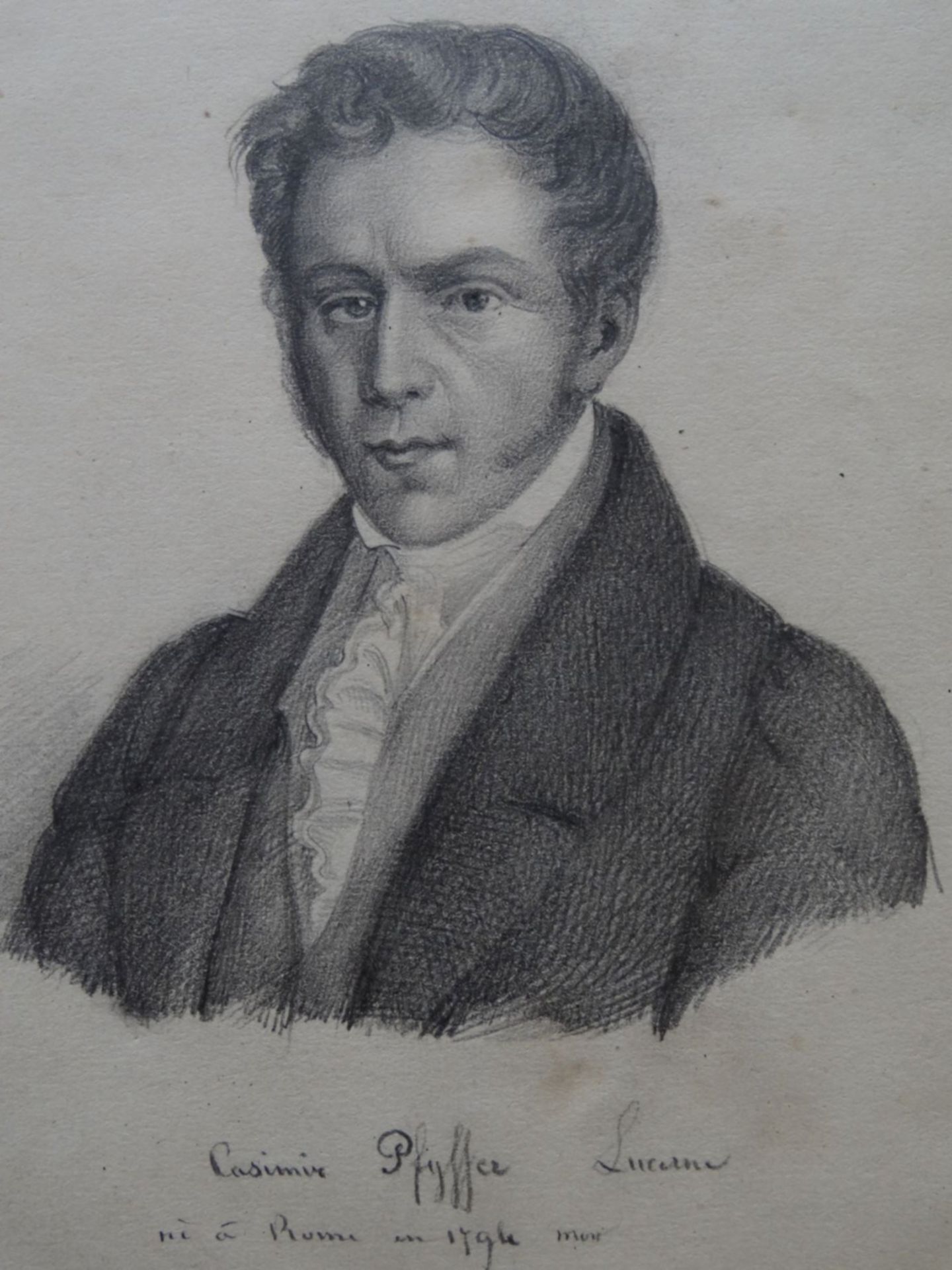 Pierre-Elie Bovet (1801-1875) 840 zeitgenössische Portraits (820 orig. Zeichnungen, 20 Radierungen)
