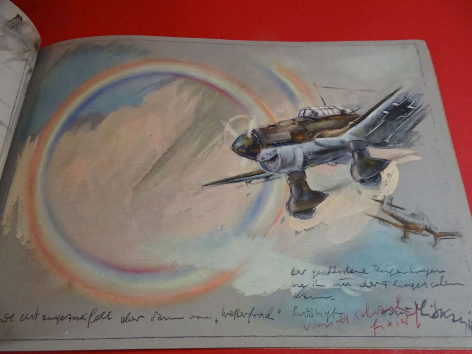 Hans LISKA (1907-1983)  gedrucktes Skizzenbuch, hpts. Kriegsmotive um 1942, 30x20,5  cm, gedruckt 1 - Bild 8 aus 8