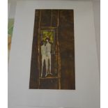Michele MAINOLI, 1966 (1927-1991) Nacktes Paar, Lithografie, BG 65x50 cm