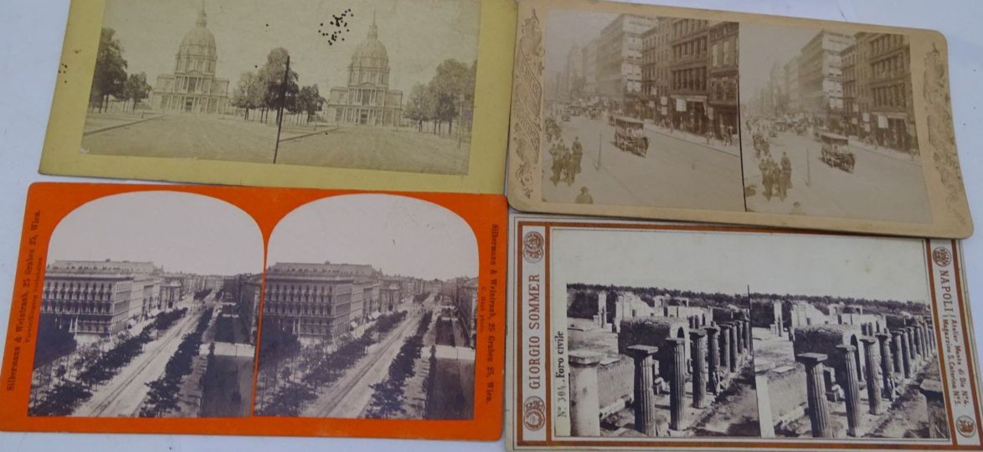 Schuhkarton voller Stereobildern um 1900, ca. 140 Stück - Image 6 of 6