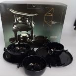 Luigi Colani - tea service / Teeservice - ZEN for 6 People - as new/neuwertig in OVP, 22 tg.,