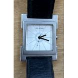 Unisex Uhr "Rolf Cremer" Quartz mit Lederband, gut erhalten, nicht geprüft