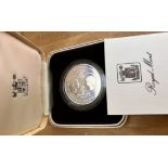 25 Pence-Elizabeth II Diana and Charles, Tristan da Cunha, boxed, 1981, Silber-925-, 28,8 gr, mit