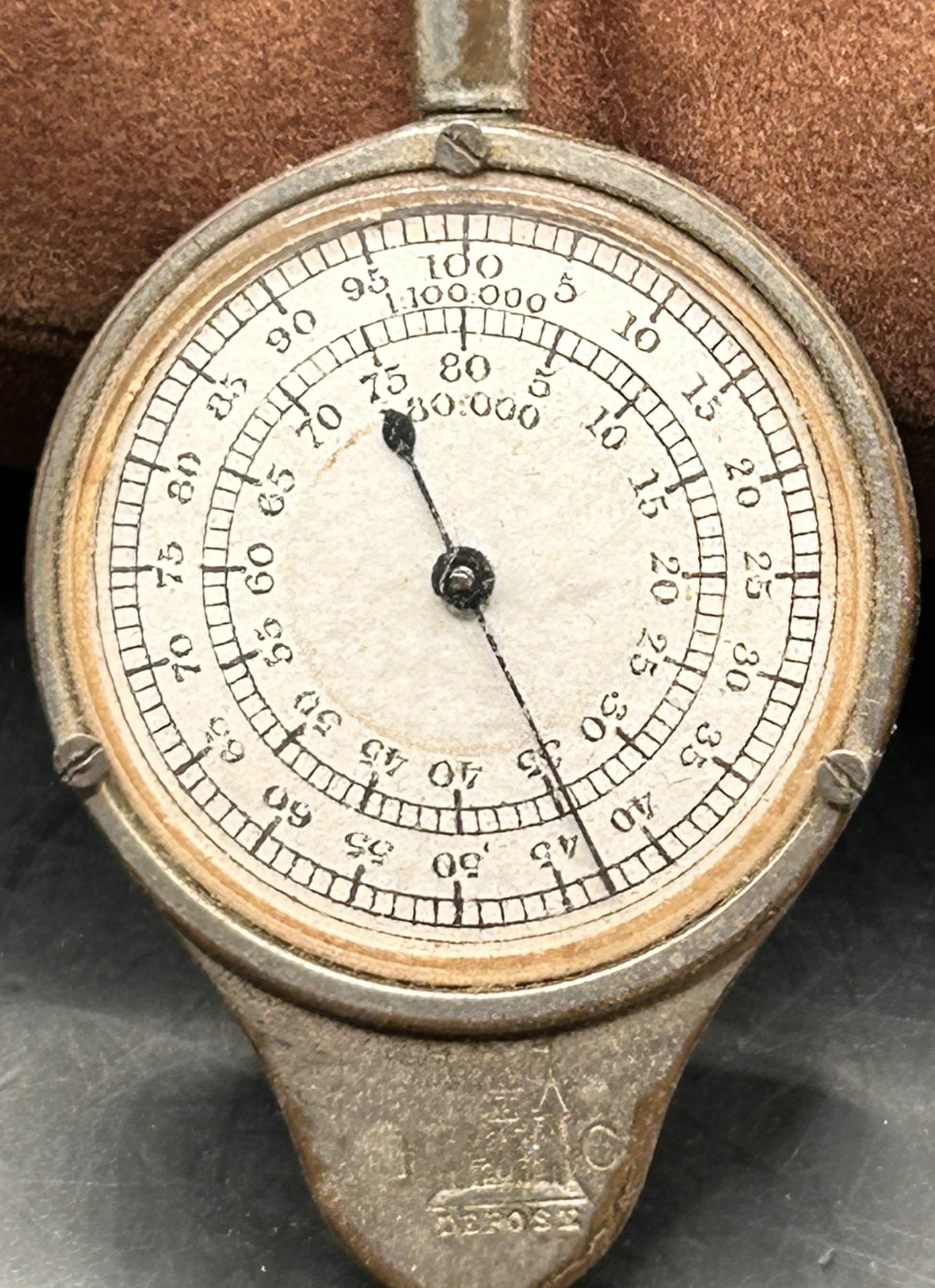Handkompass (D-6 cm) und Karten-Entfernungsmesser, H-6,5 cm - Bild 5 aus 6