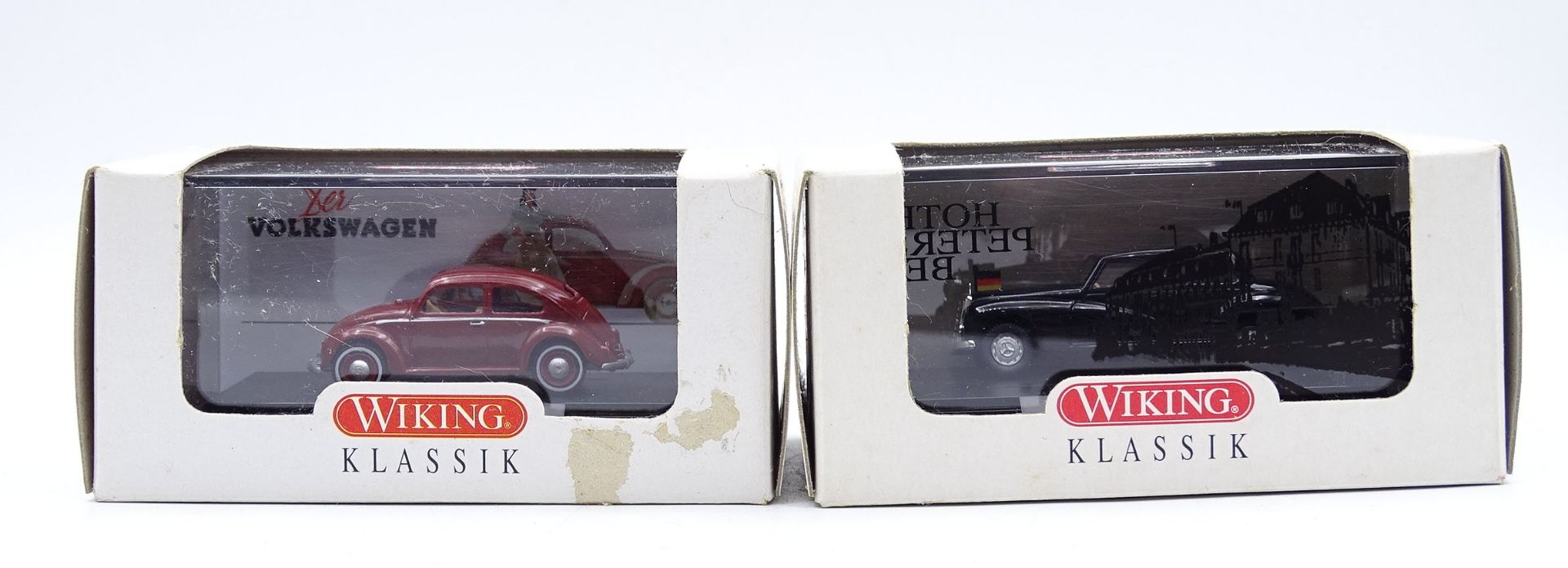 2x Wiking Automodelle, 1:87, OVP