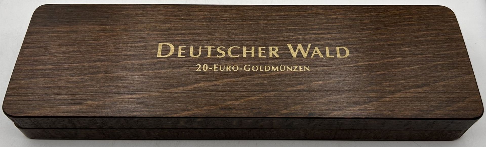 5x  20 Euro  Goldmünzen-999-, Serie der Deutsche Wald, je 3,89 gr. (1/8 Unze) in 2000 Auflage, zus.