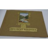 Sammelalbum "Deutsche Kolonien" komplett und gut erhalten, um 1935