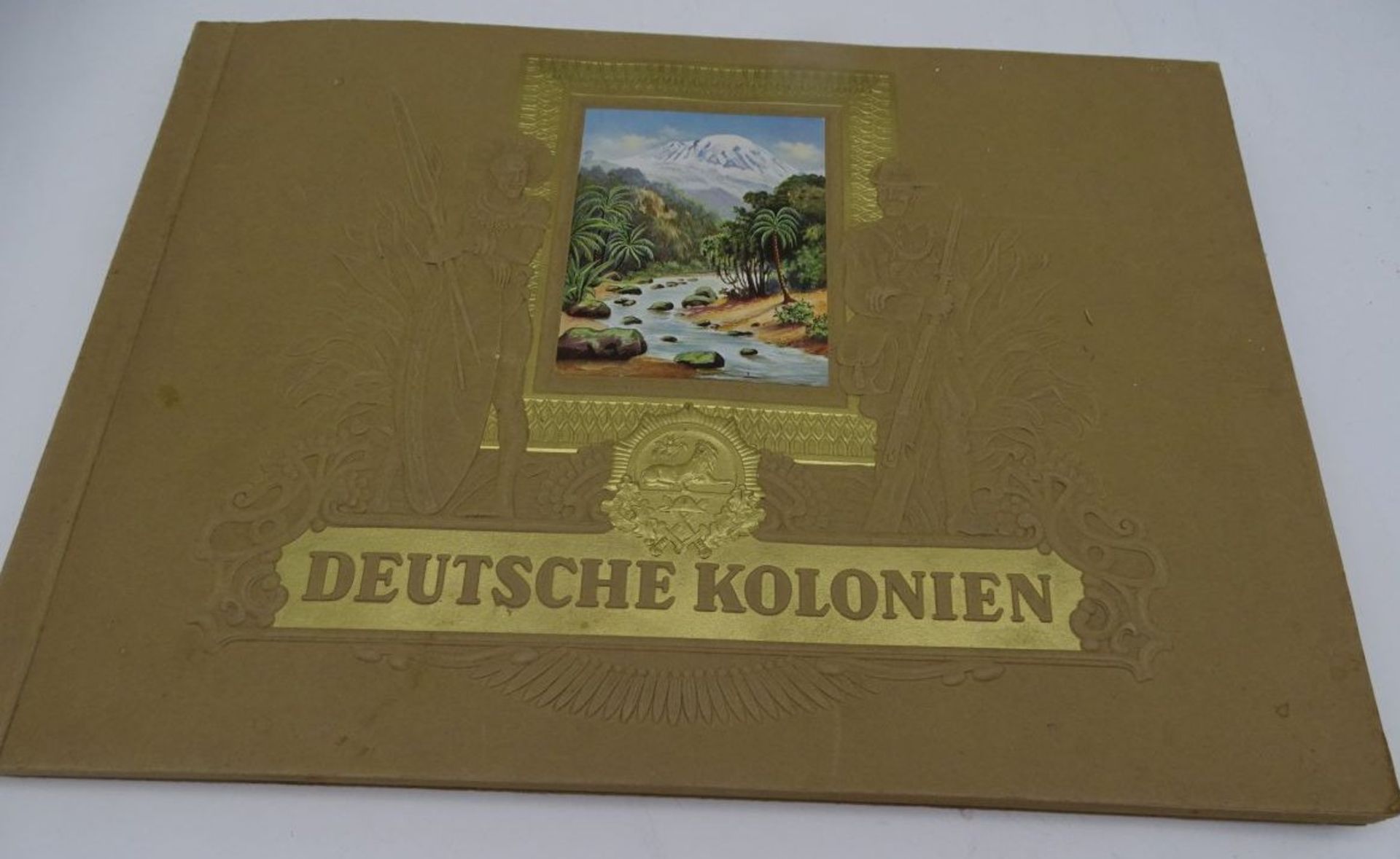 Sammelalbum "Deutsche Kolonien" komplett und gut erhalten, um 1935