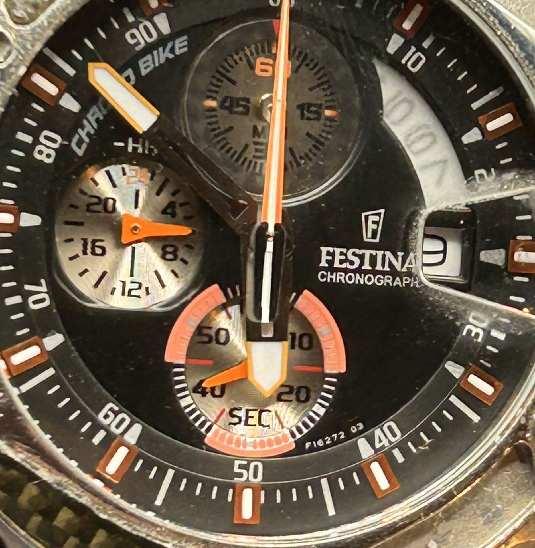 Festina Chronometer,, Mod. FIF273, orig. Stahlband, optisch gut erhalten, Werk nicht überprüft - Image 2 of 4