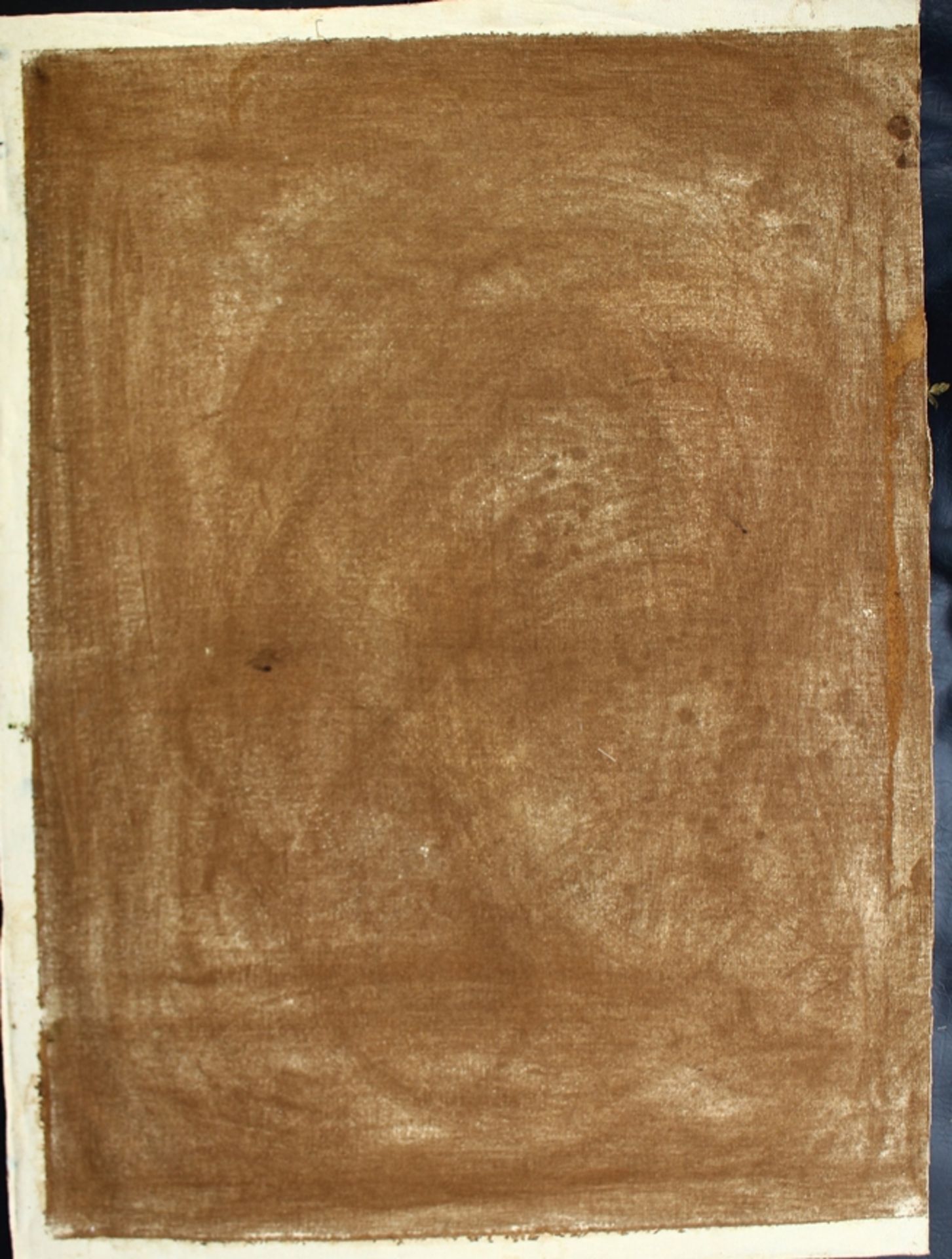 Victor Navarro, christl. Motiv Madonna mit Kreuzen, Öl/Leinen, wohl 19.Jhd?, ca. 73x52 cm - Image 3 of 3