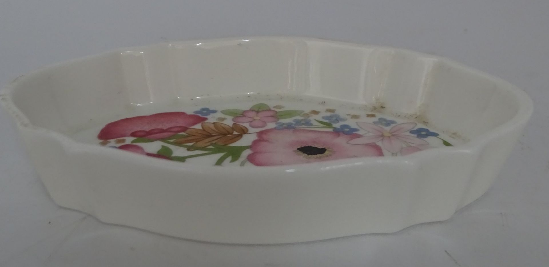 kl.  ovale Schale "Wedgwood" Meadow sweet, 13x9 cm - Bild 3 aus 4