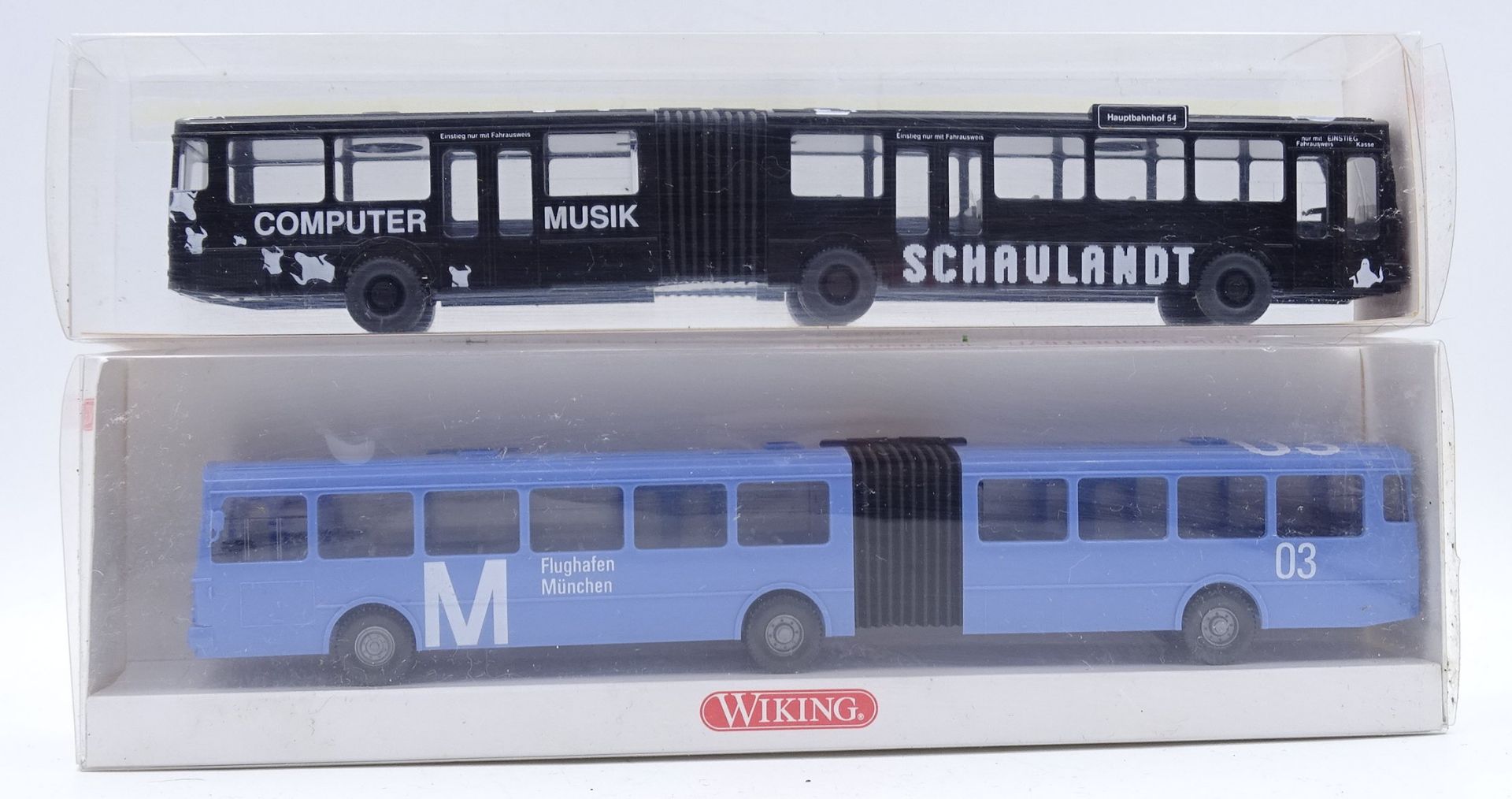 2x Wiking Gelenkbusse, OVP