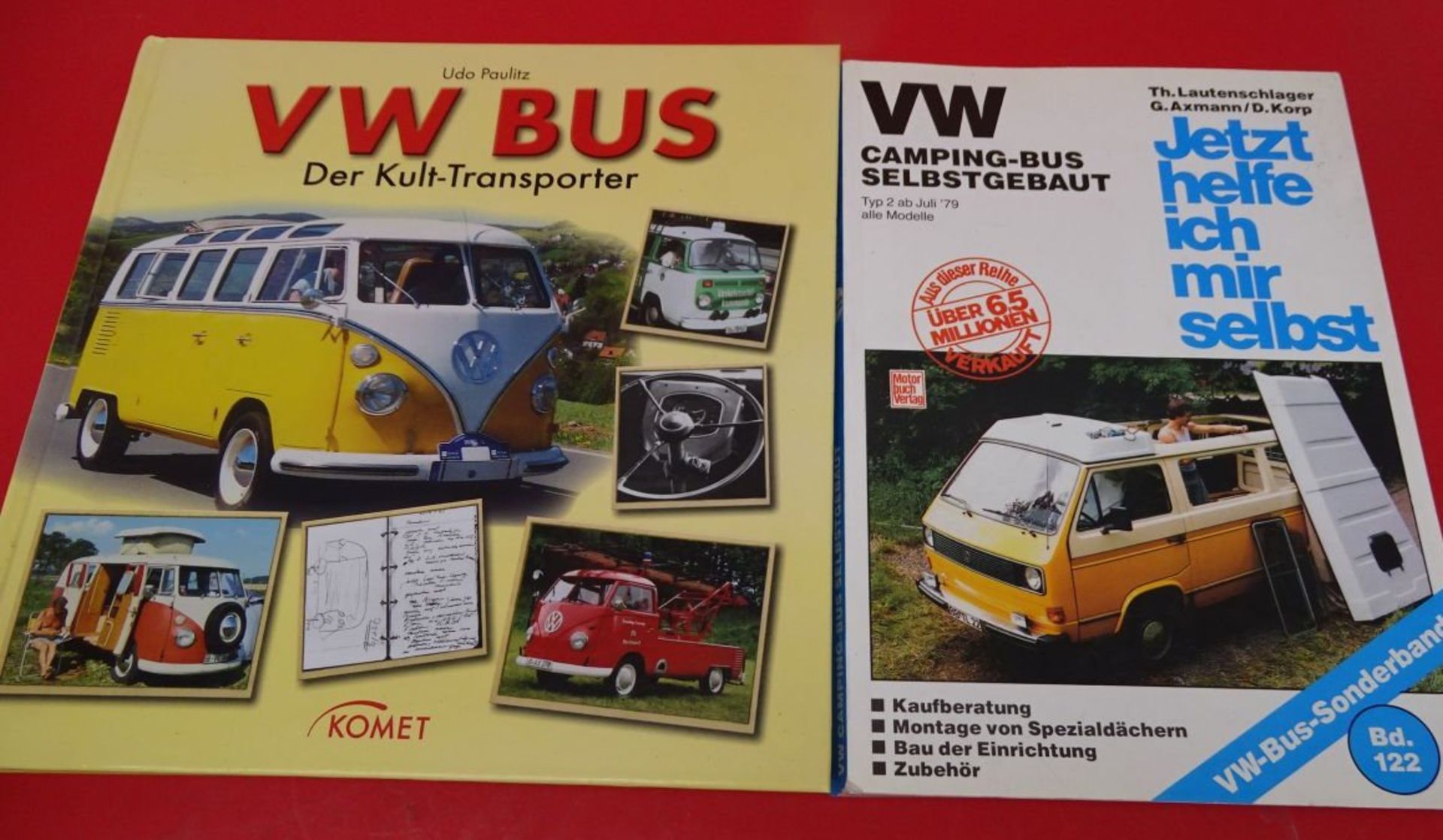 Ravensburger 3D Puzzle "VW Bus" in OVP, anbei 2 Bücher über VW Busse, 1x "Wie helfe ich mir selbst" - Bild 4 aus 9