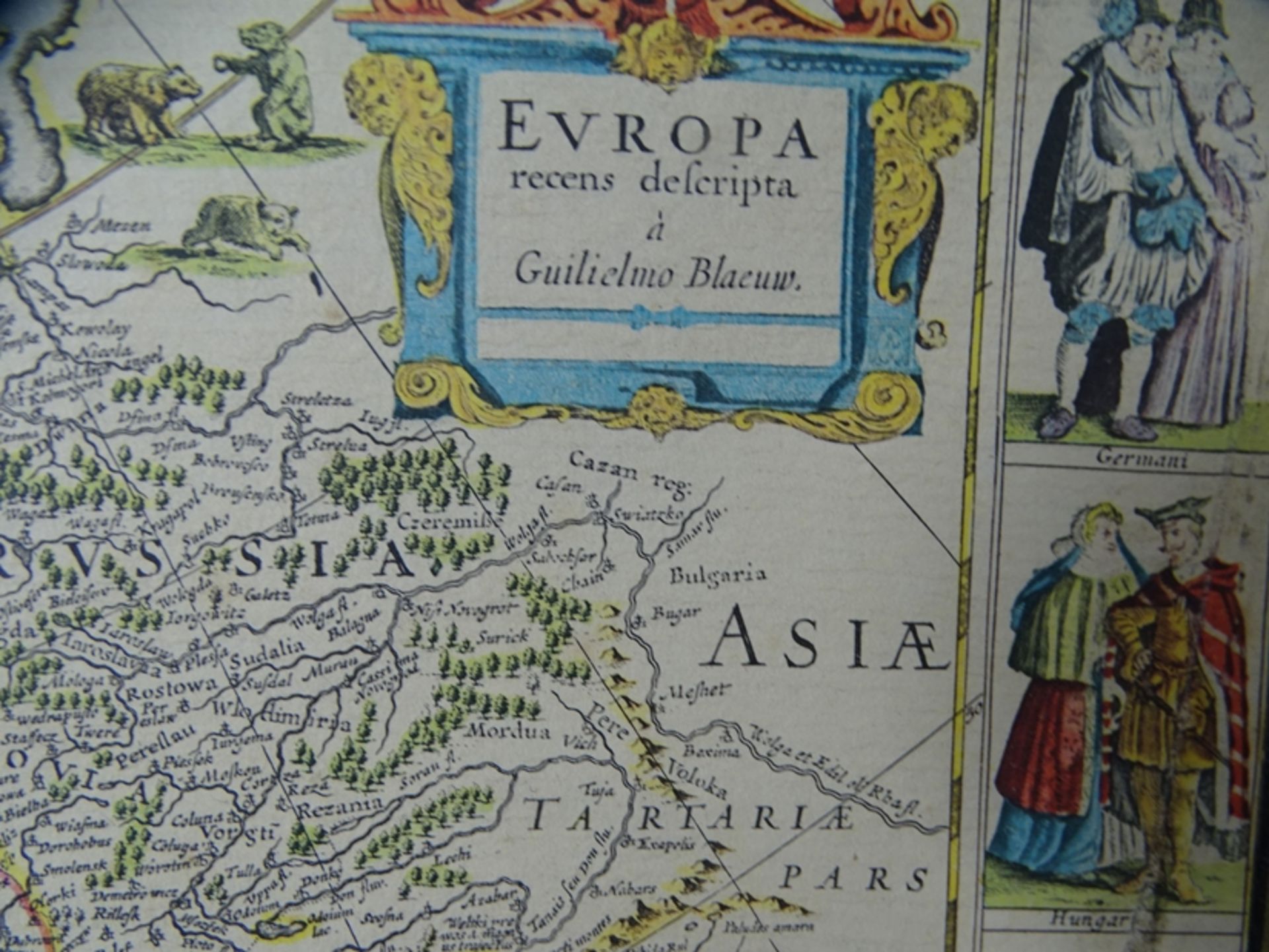 gr. Mappe mit Nachdrucken der schönsten Landkarten und Städteansichten, nummerierte Auflage, gut er - Image 3 of 9