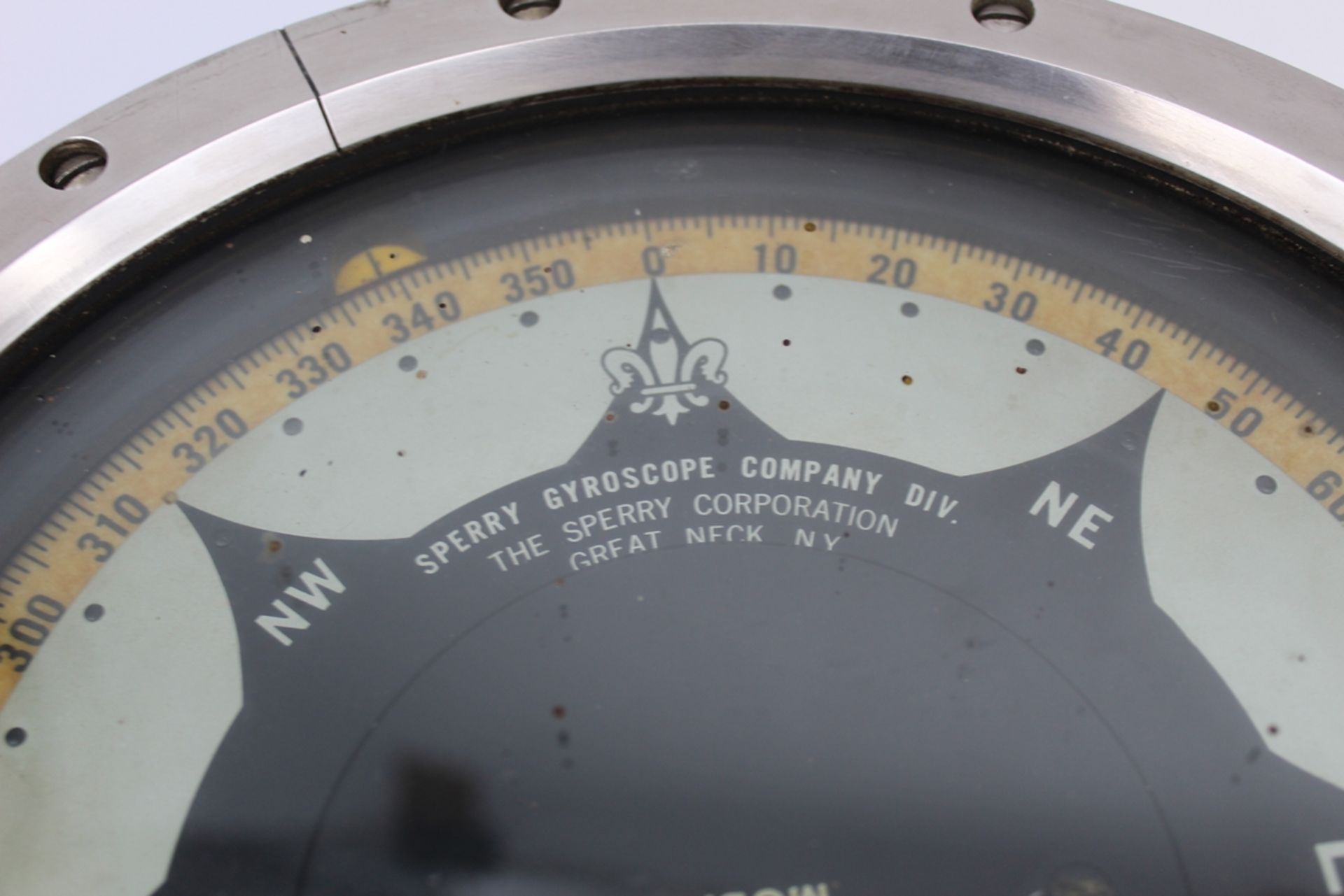 Sperry Gyro Compass Repeater "Mark 15" New York, H-19 cm, D-25 cm - Bild 4 aus 13