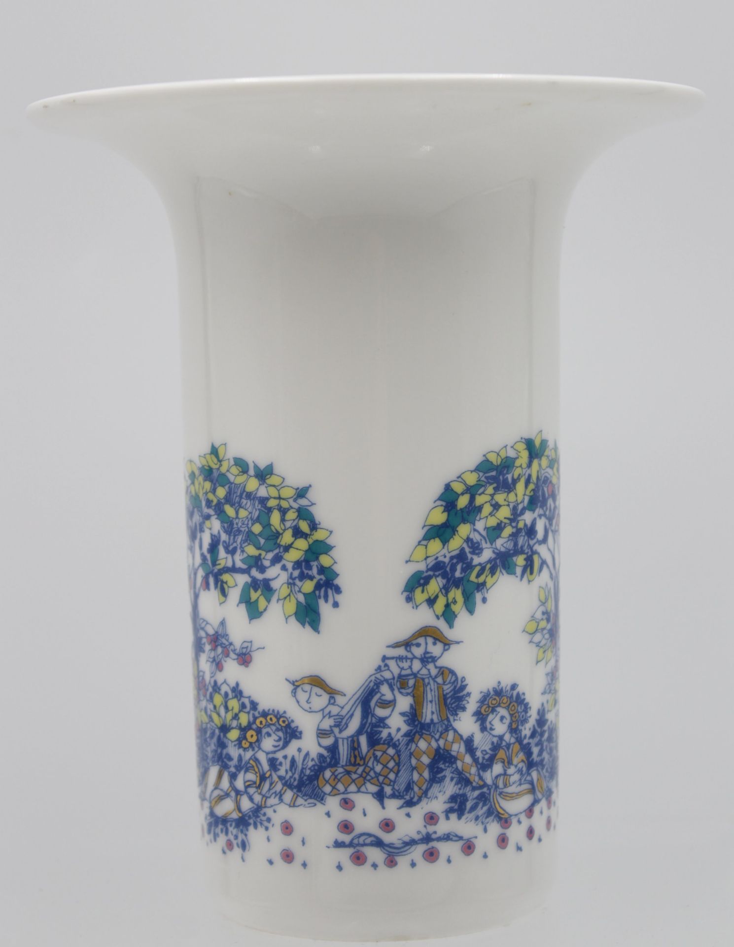 Vase, Rosenthal studio-linie, Design Björn Wiinblad, ca. H-15,8cm