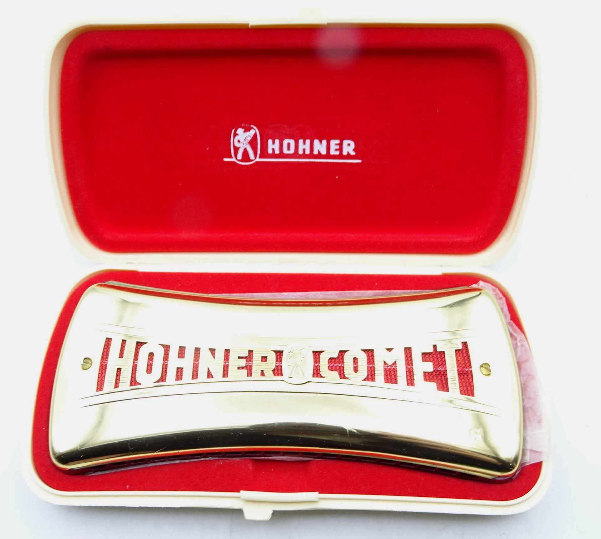 Hohner Comet  Mundharmonika, neuwertig in OVP - Bild 2 aus 3