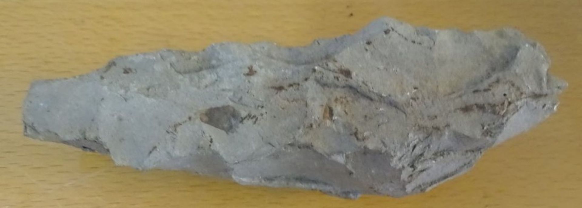 Faustkeil, Mineral-Quartz?, 15x7 cm - Bild 5 aus 5