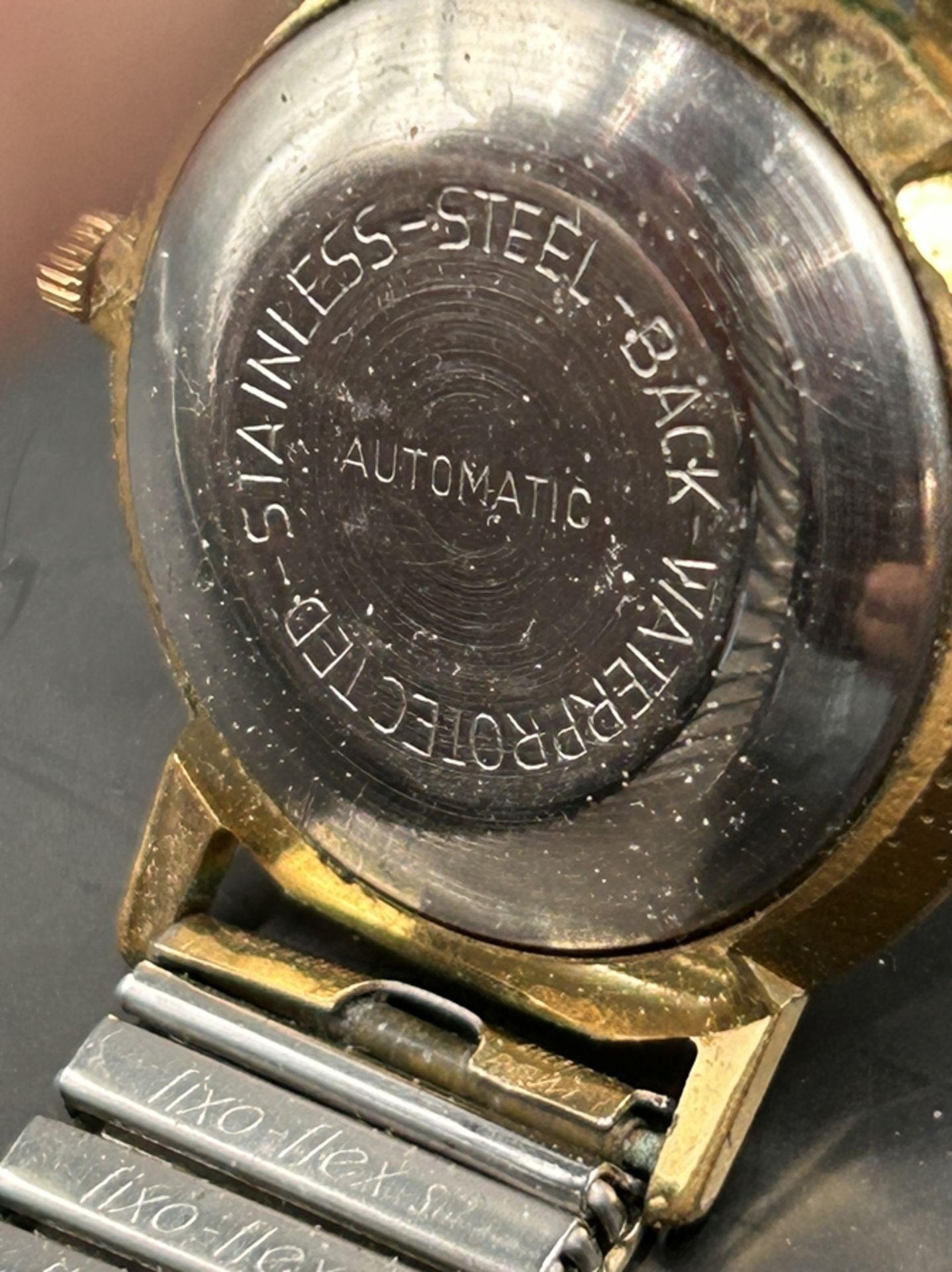 vintage Automatic Armbanduhr "Kienzle", Zugband, Double, Werk läuft, guter Zustand - Image 3 of 3