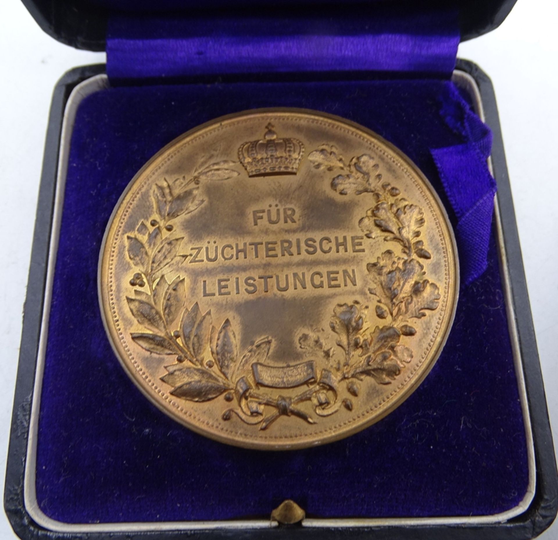Bronzemedaille in Etui "Für züchterische Leistung" - Image 2 of 3
