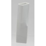 Design-Vase, Rosenthal studio-linie, Bechthold, Weißporzellan, H-17,5cm.