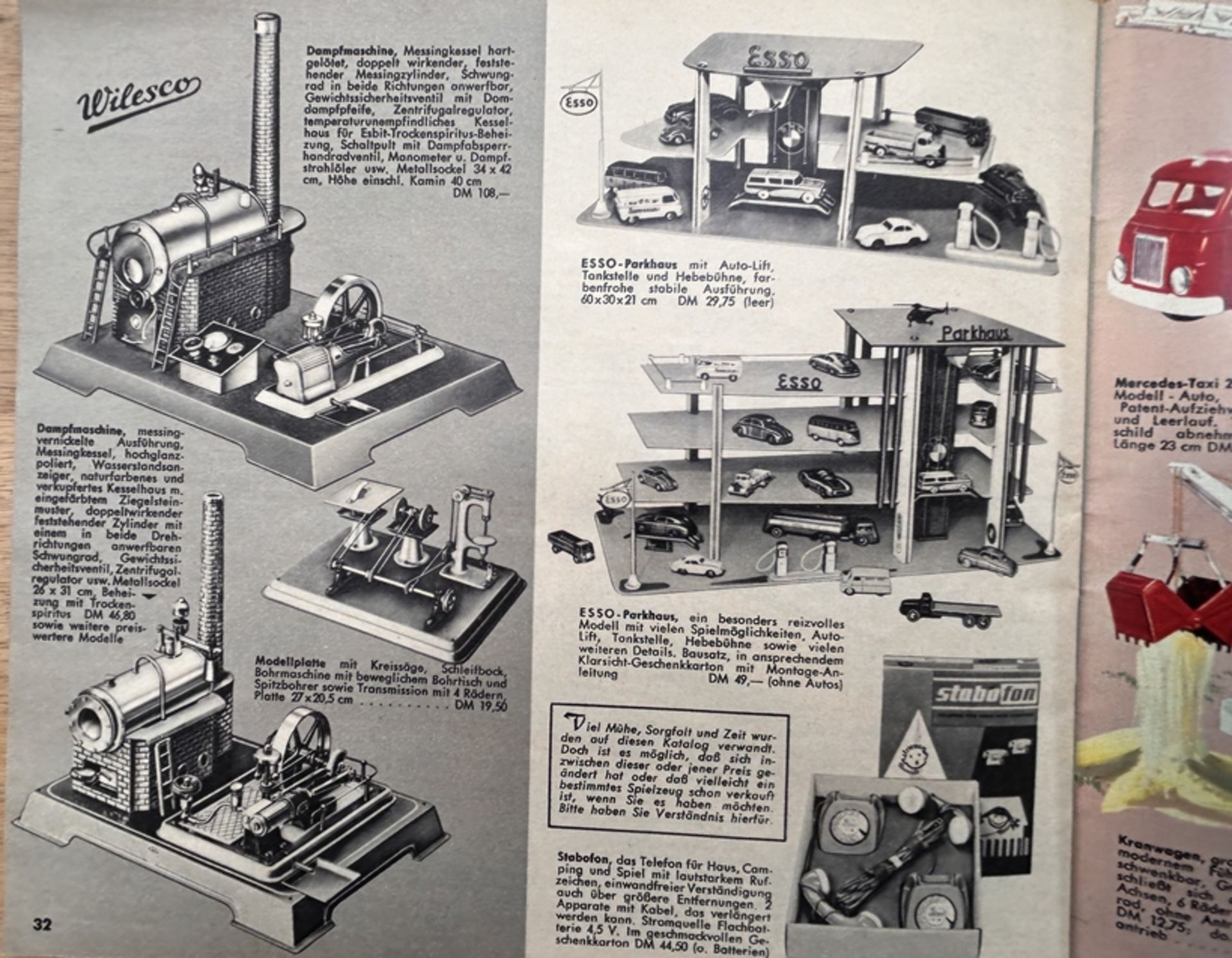 Prospekt "Das schöne Spielzeug" Kinderparadies Neuerwall, um 1950/60, ca. 50 Seiten, sehr gut erhal - Image 5 of 7