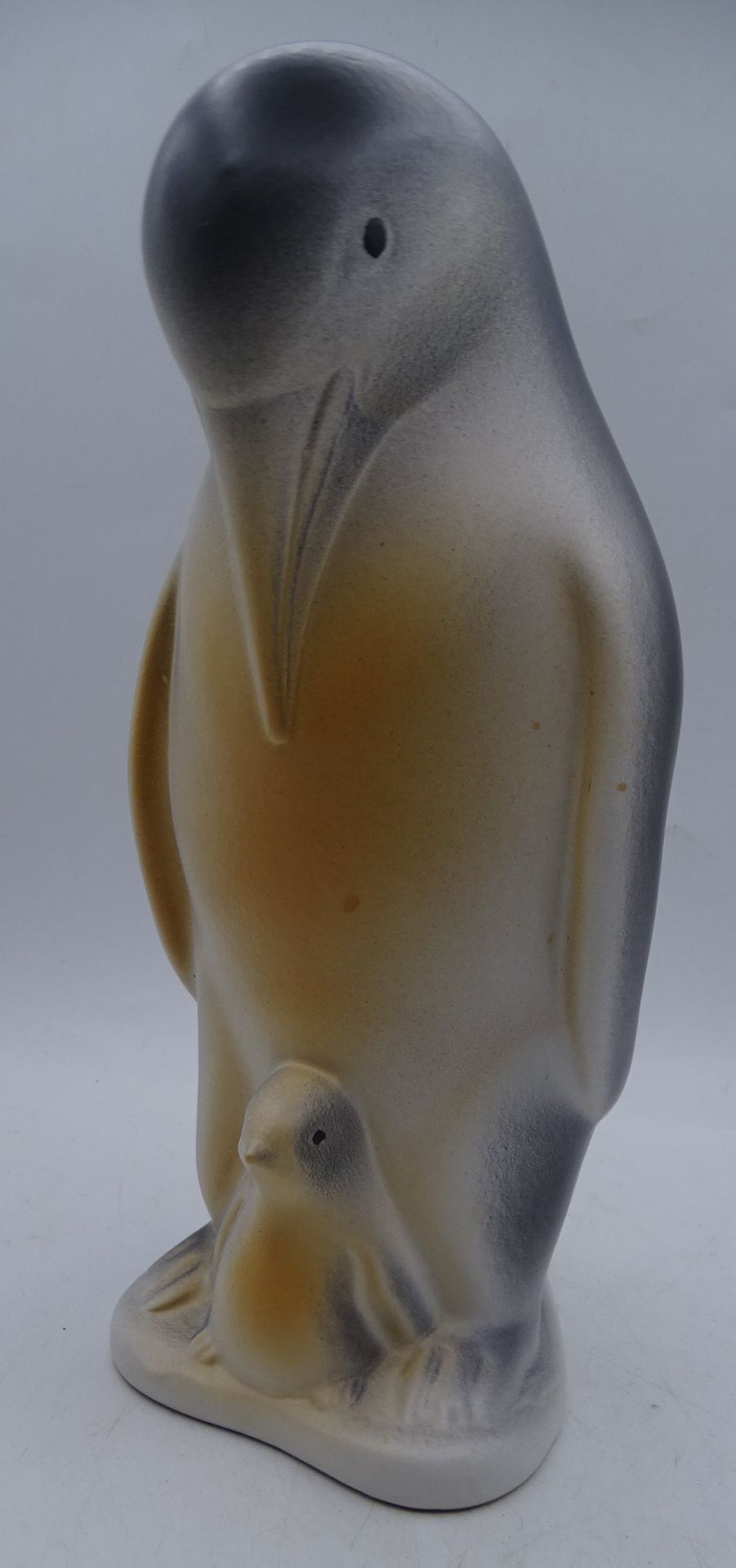 Pinguin mit Junges, H-22 cm