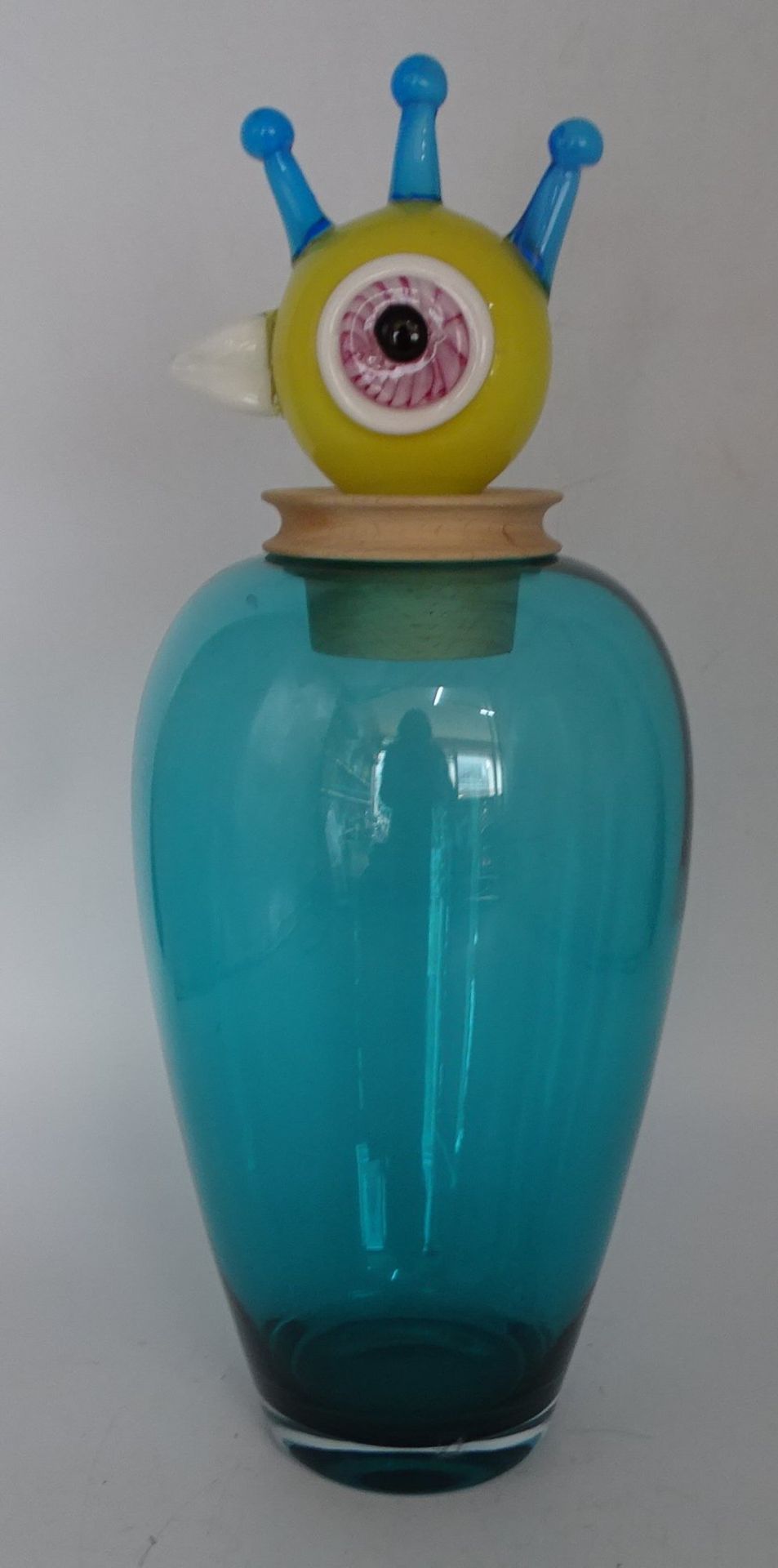 Vase PAPAGENO 45 cm türkis , - Bild 5 aus 7