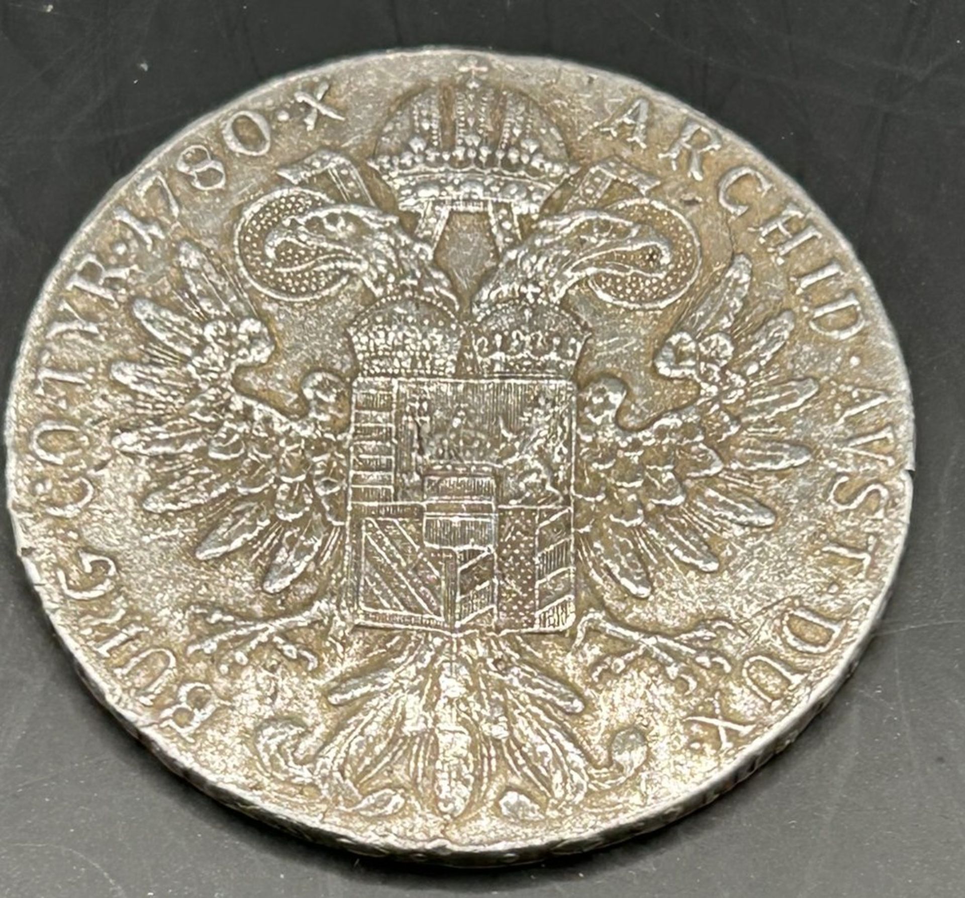 Maria Theresientaler, Silber, 27,9 gr - Bild 2 aus 2