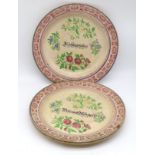 3x große Villeroy&Boch Teller, D. 29,5cm