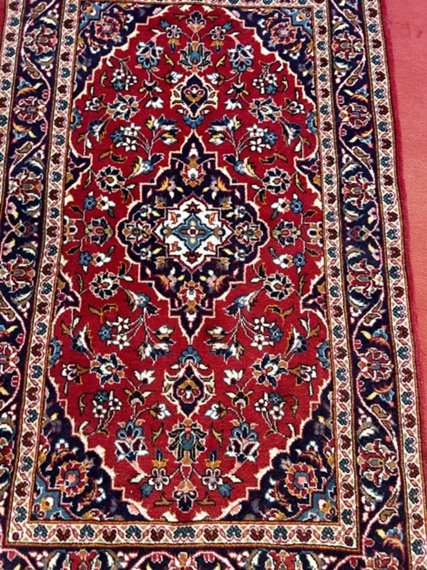 Läufer "Ghom" Iran, 96x152 cm, guter Zustand - Image 2 of 3