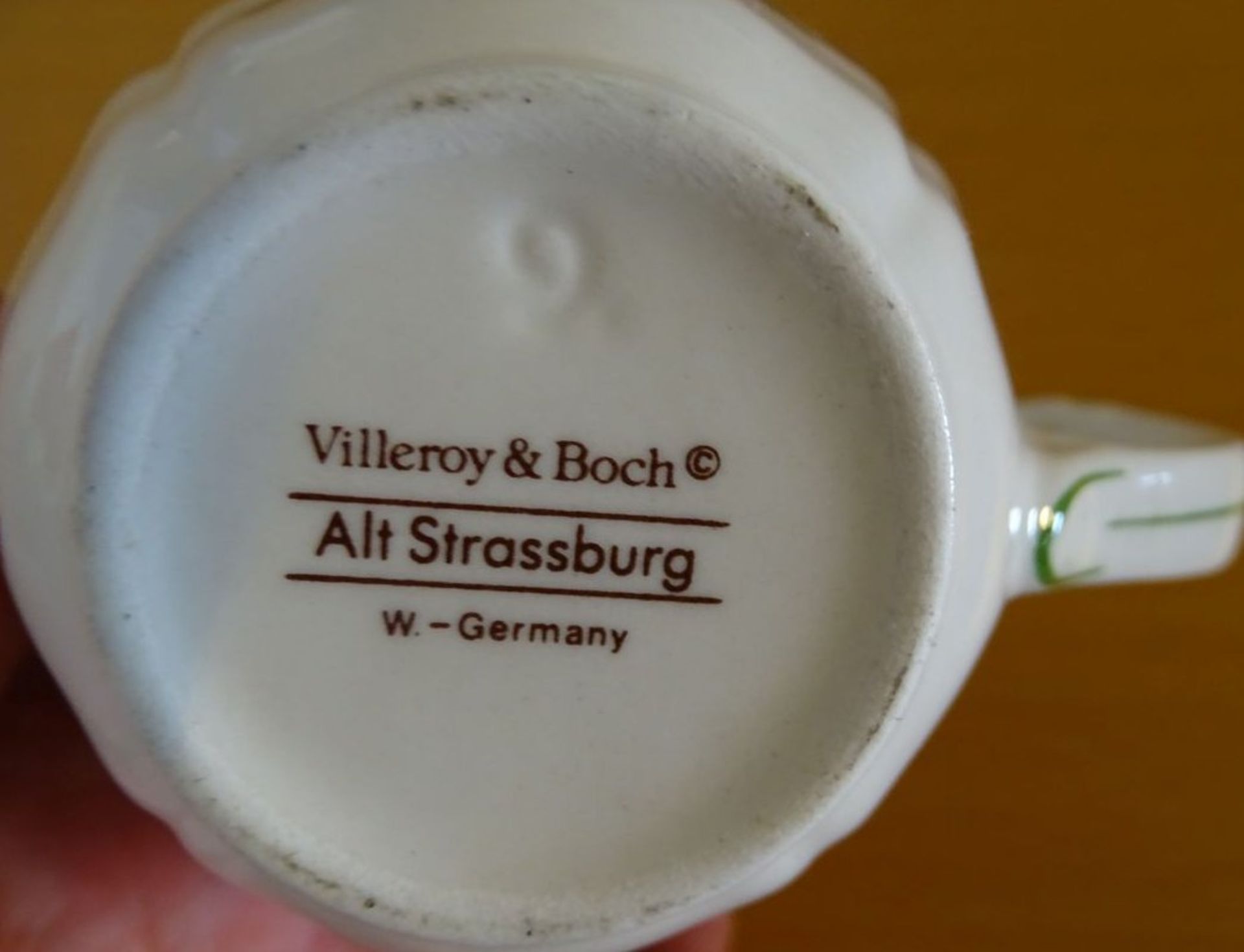 Frühstücksservice " Villeroy&Boch" Dekor Alt Straßburg, 48 Teile - Image 12 of 12