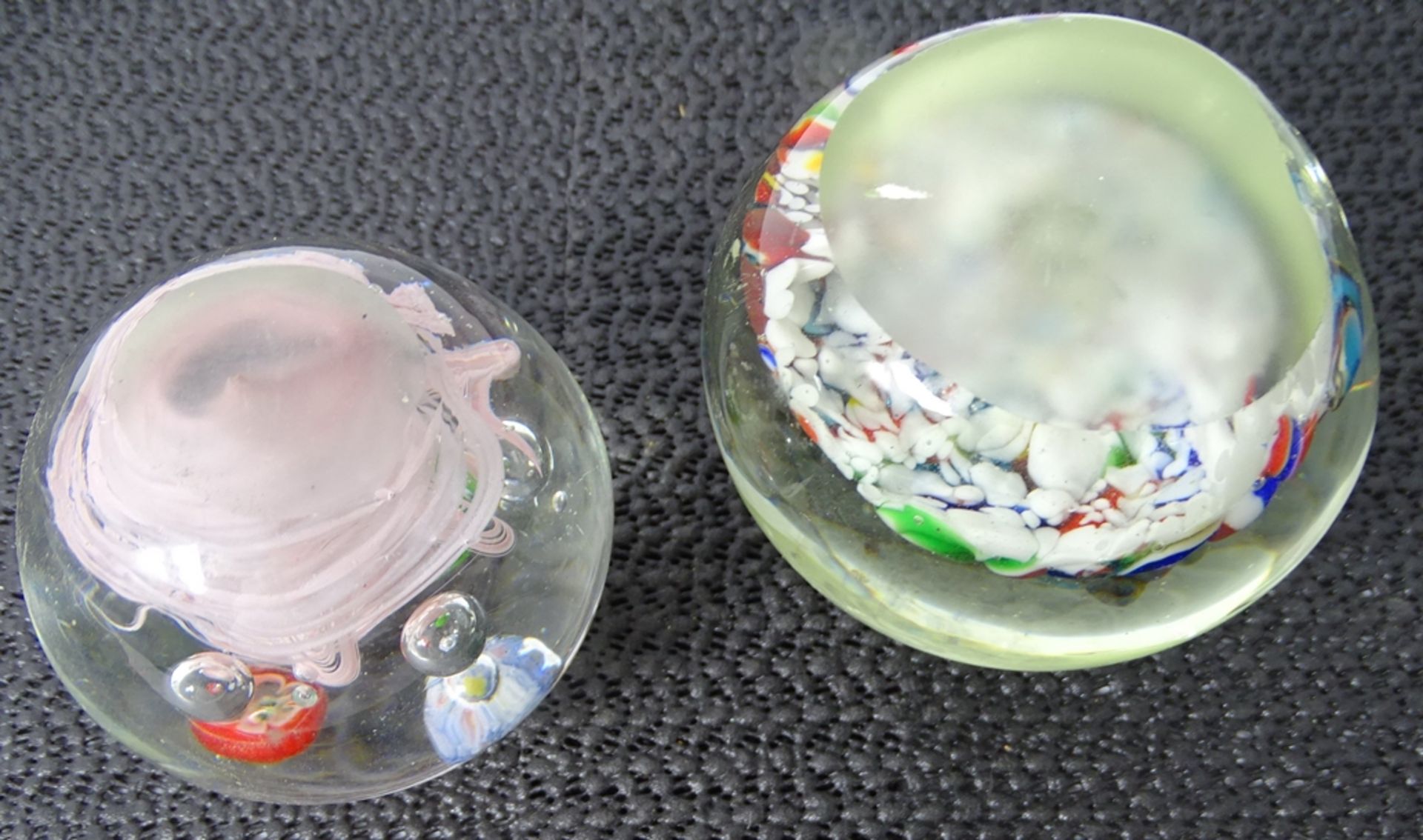 2x Kugel Paperweights, H-6 und 7 cm - Image 4 of 4