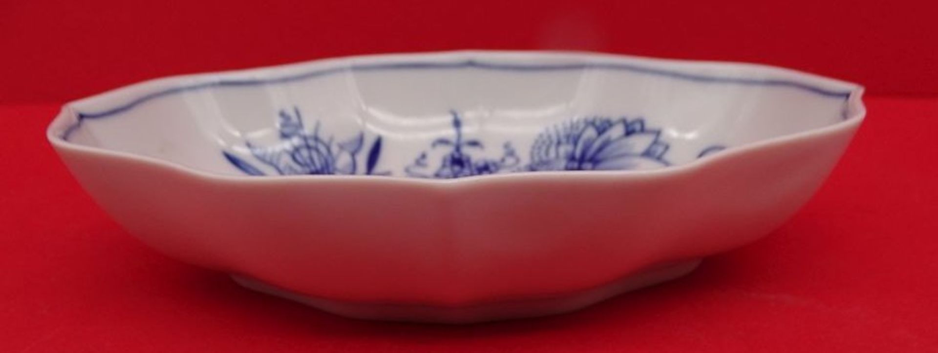 ovale Schale, "Meissen" Zwiebelmuster , 1.Wahl, 15x11,5 cm - Image 2 of 4