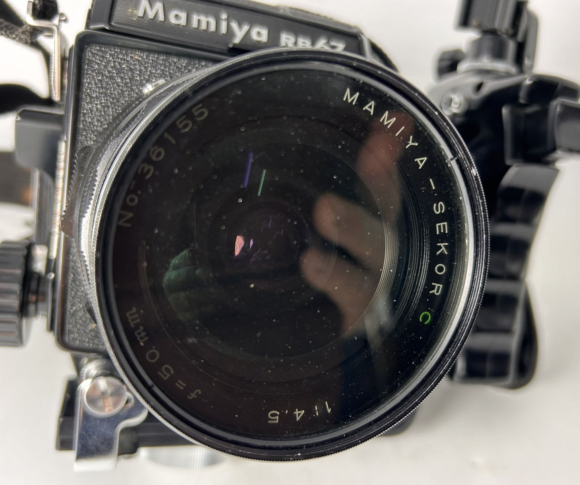 analoge  Profi Kamera "Mamya RB 67 S pro" in Alukoffer,3 Objektive , Wechsel-Filmbehälter und viel  - Bild 2 aus 17