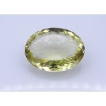 Lemon Citrin, 105,10ct.