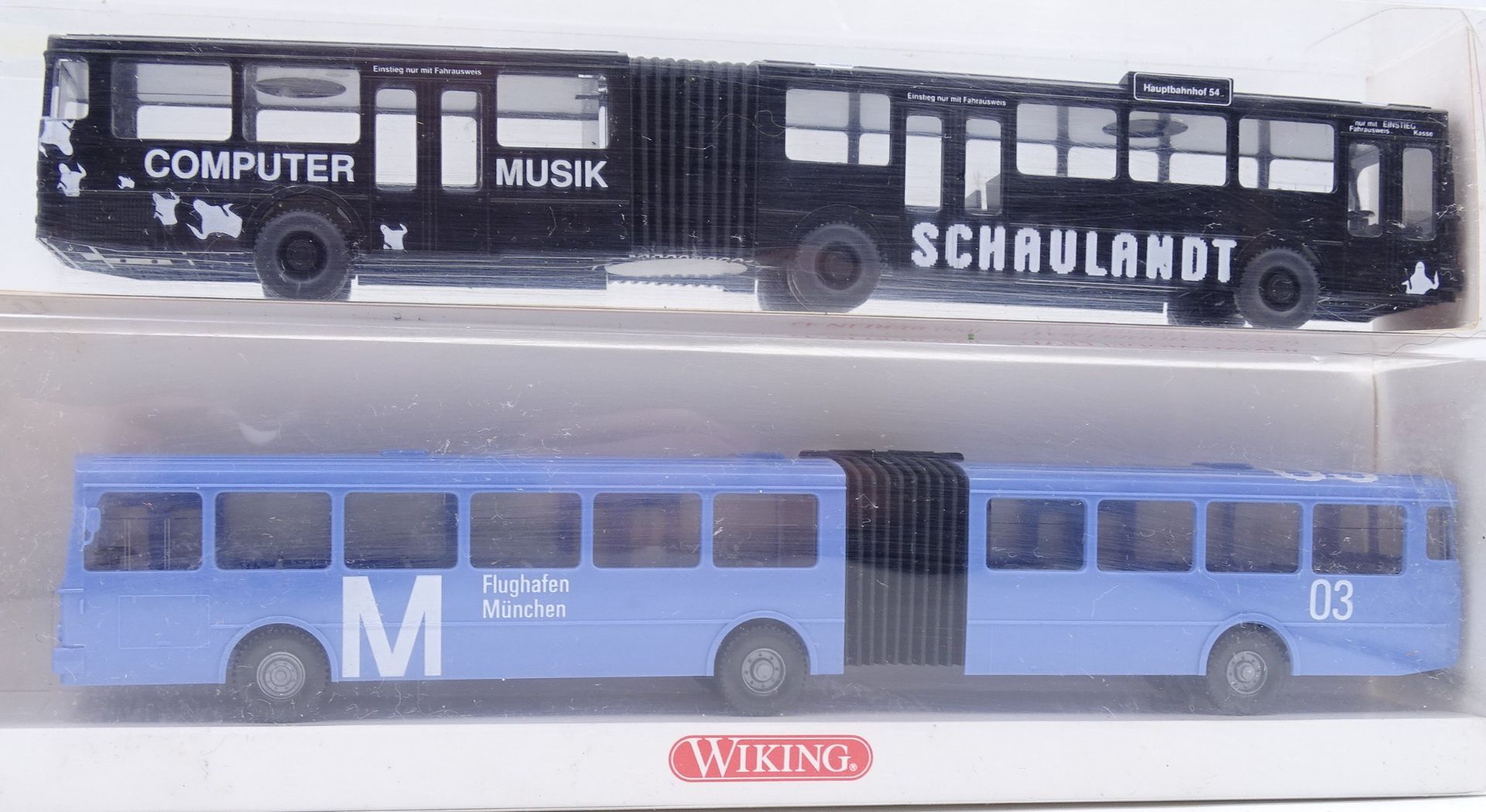 2x Wiking Gelenkbusse, OVP - Bild 3 aus 4