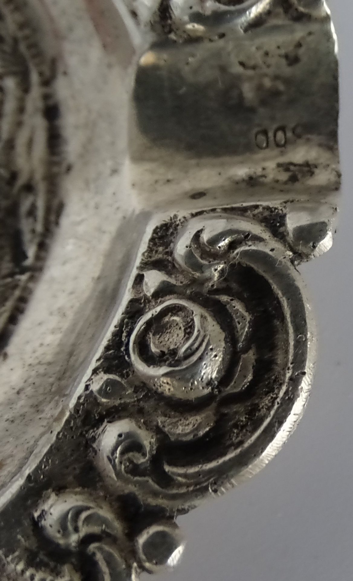 kl. Silber-Ascher, D-7 cm, 23 gr. - Bild 3 aus 4