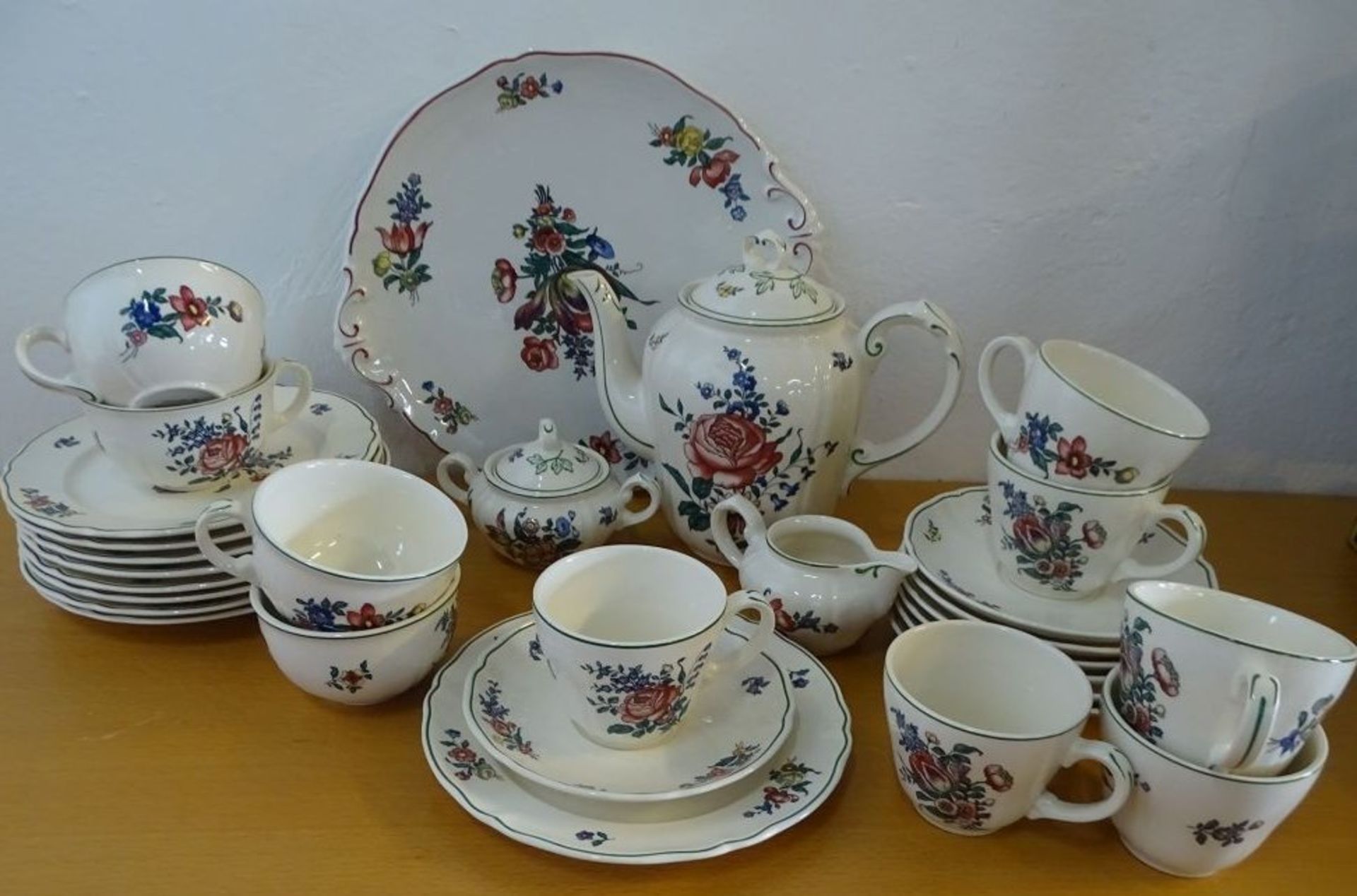 Frühstücksservice " Villeroy&Boch" Dekor Alt Straßburg, 48 Teile